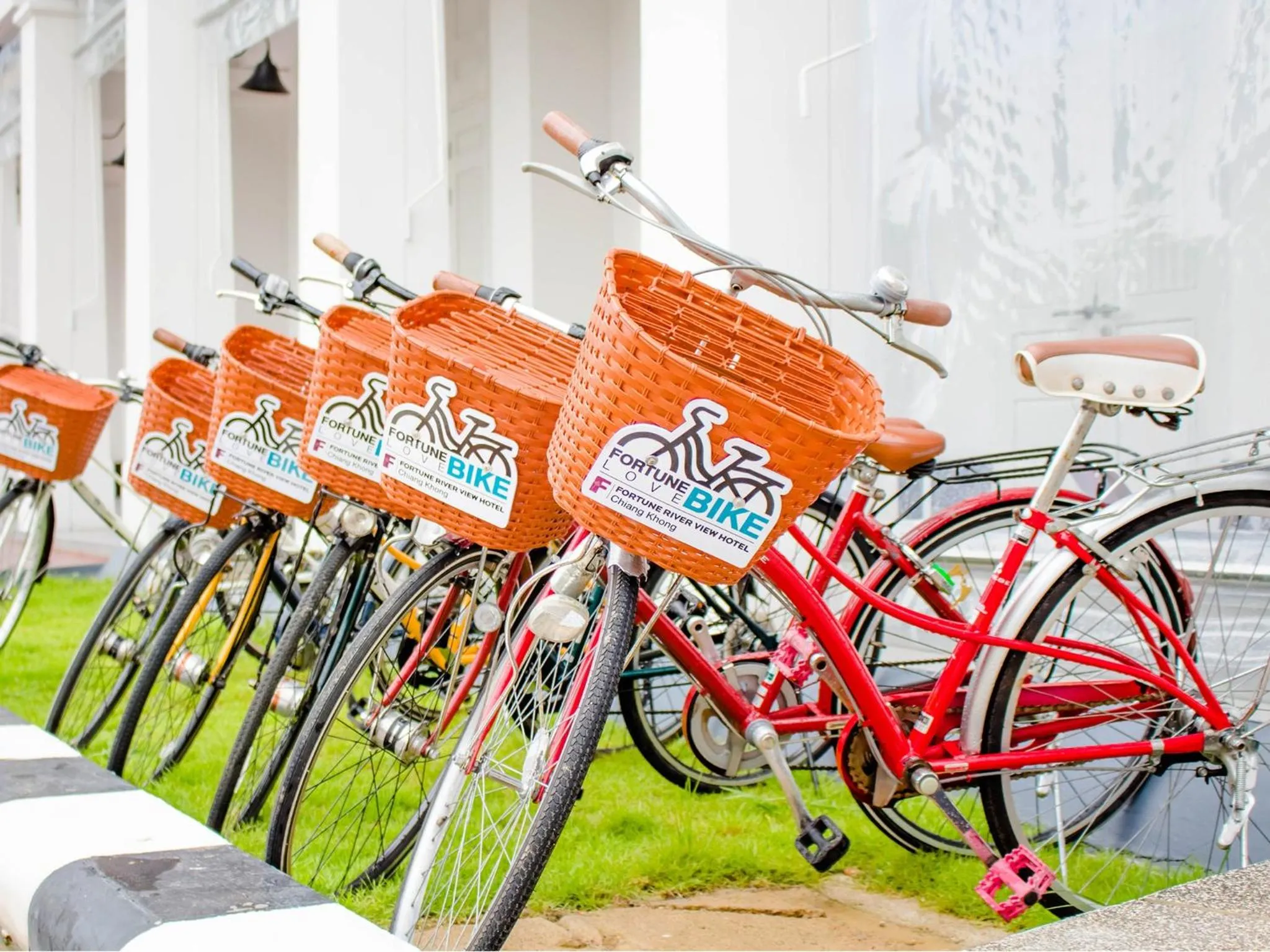 Cycling in Fortune Riverview Hotel Chiang Khong