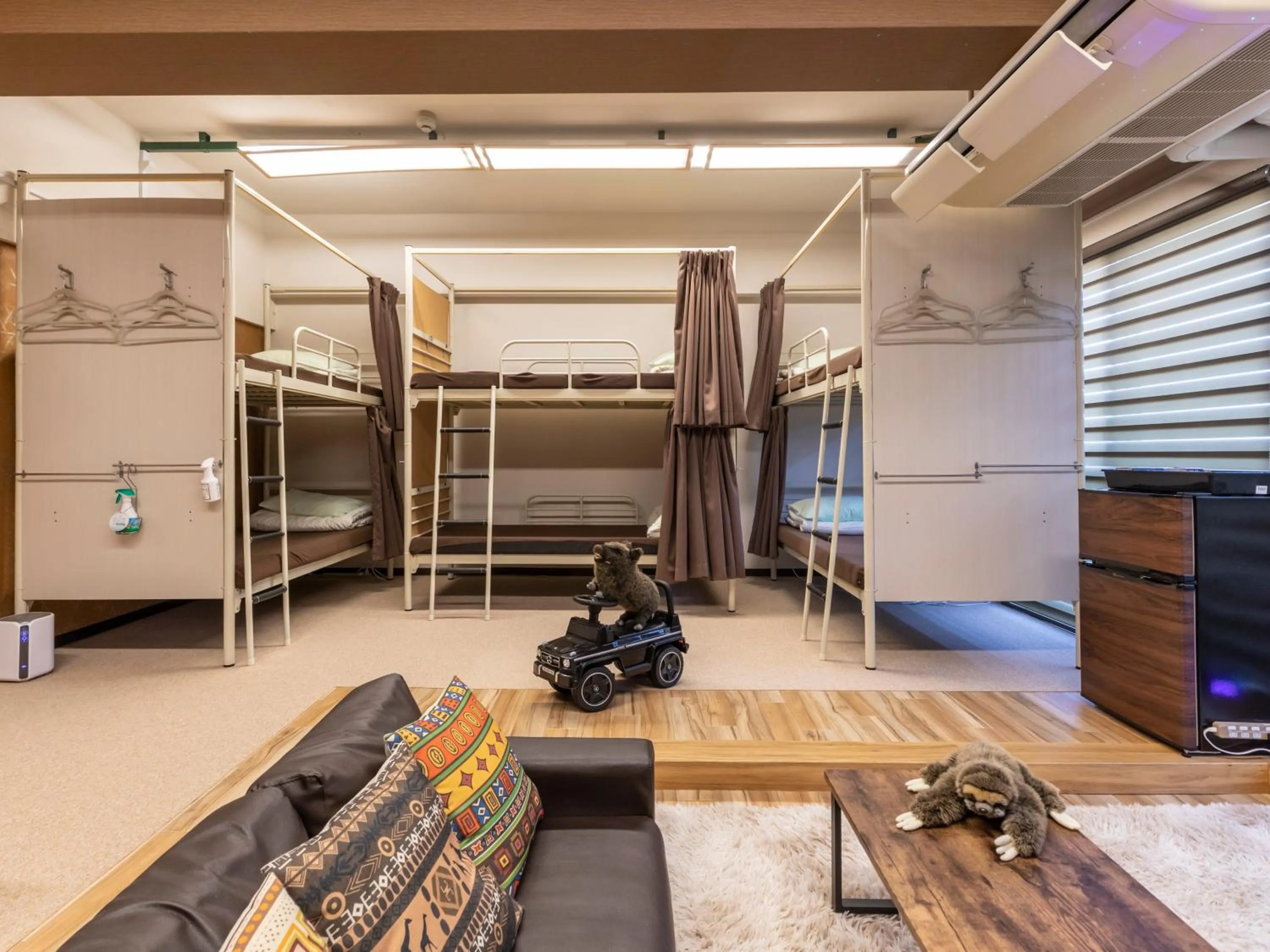 bunk bed in Omotenashi Hostel Miyajima