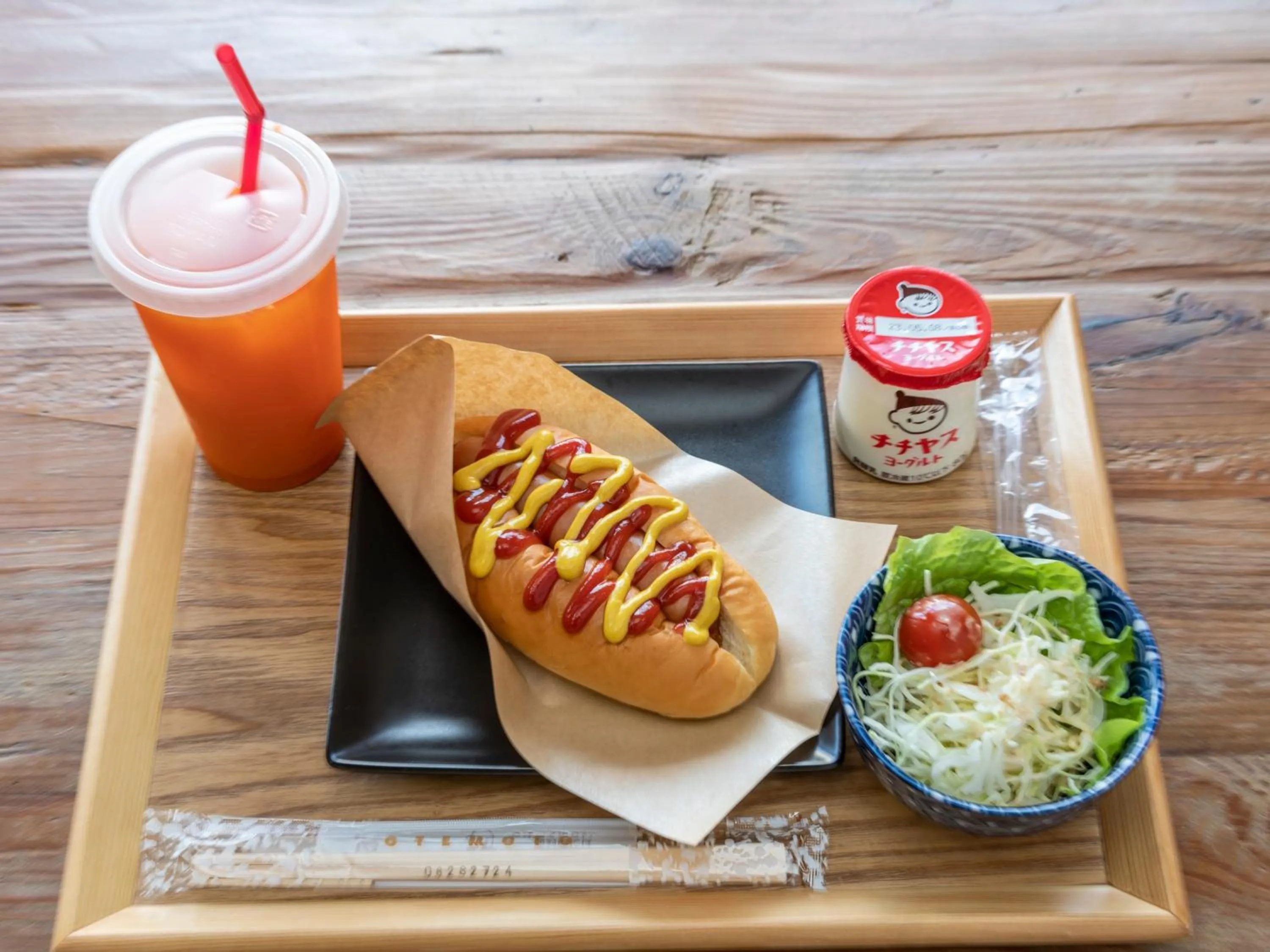 Food and drinks in Omotenashi Hostel Miyajima