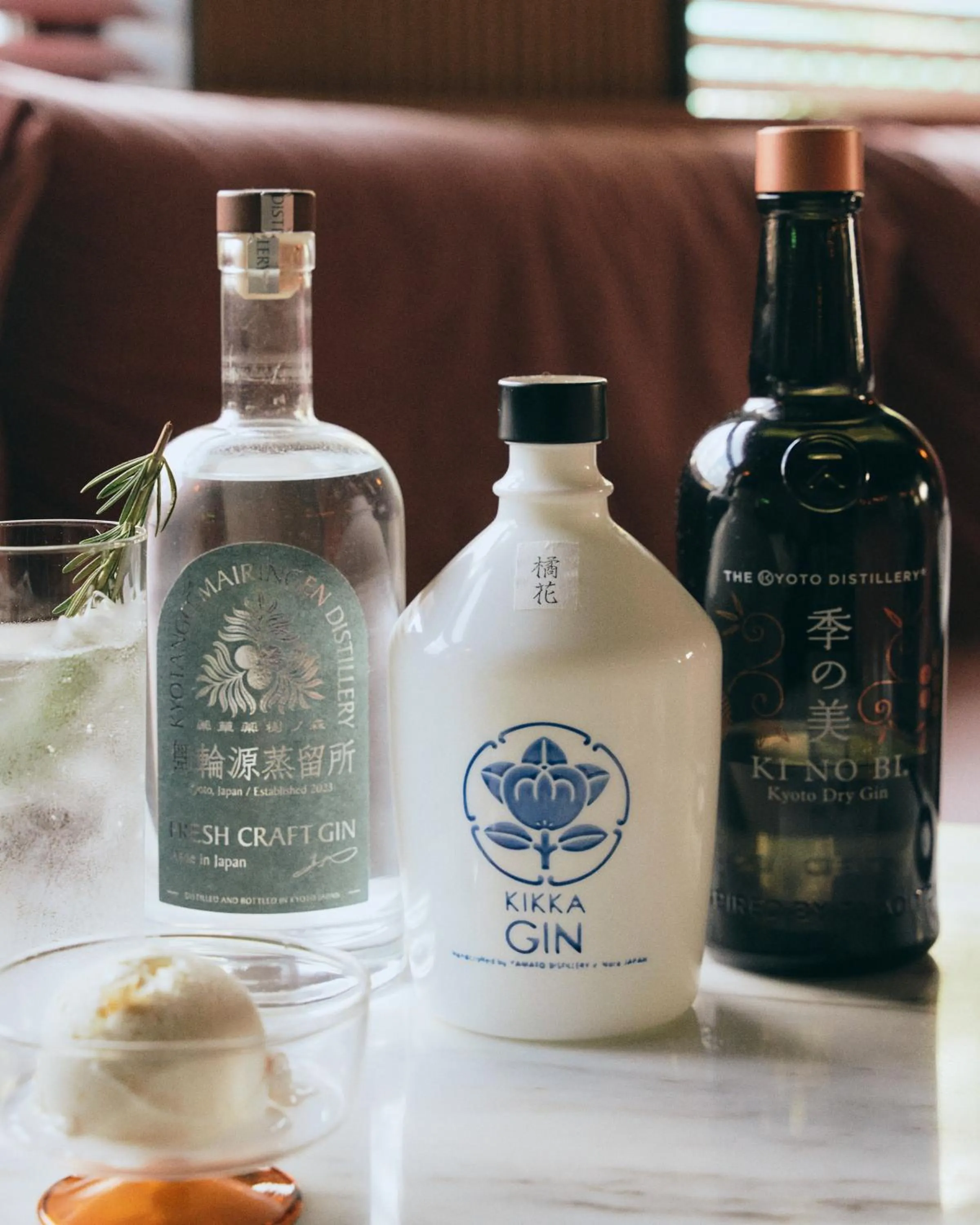 Food and drinks in Hotel She, Kyoto