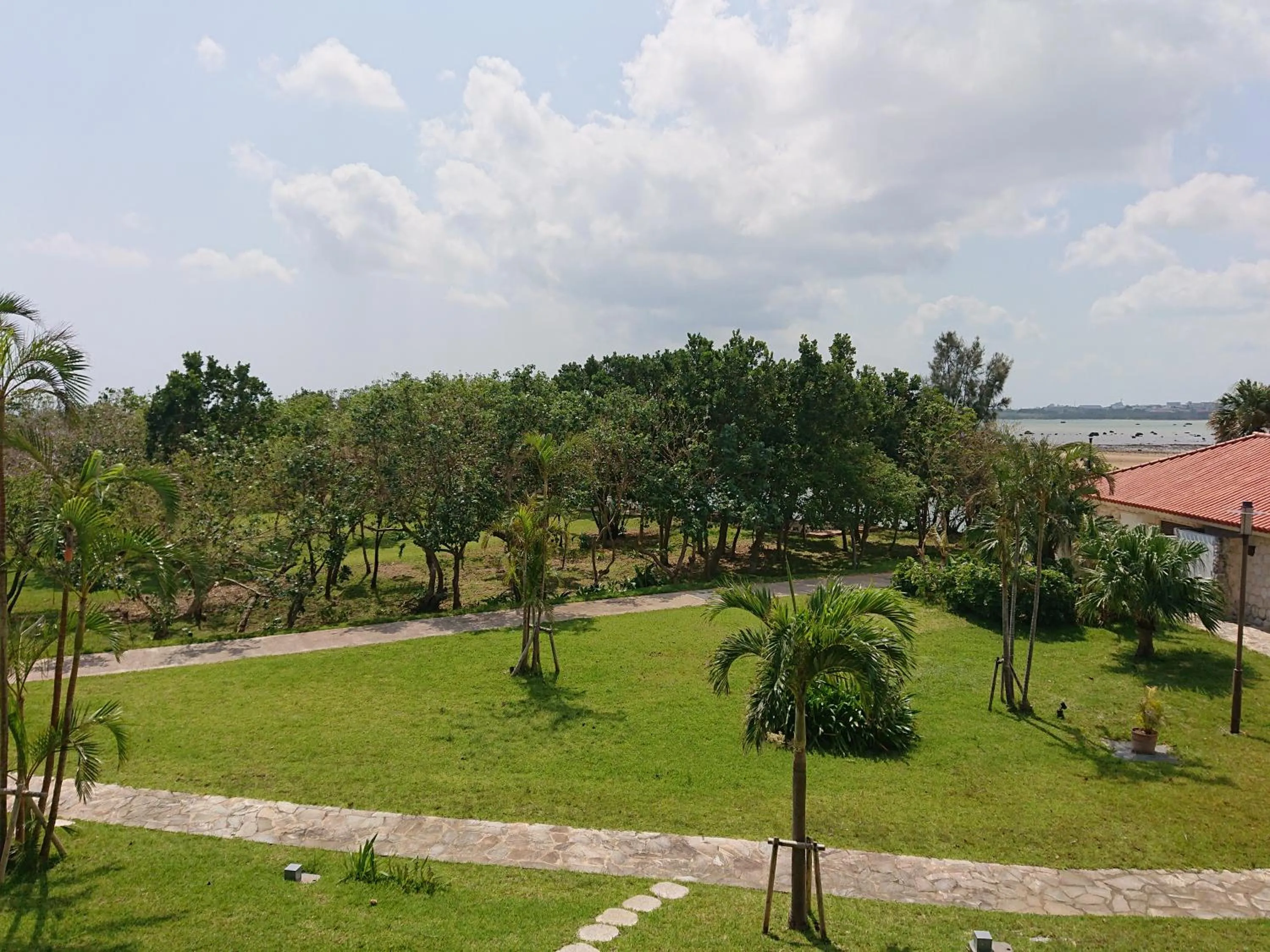 Garden view in The Ubufuru Ishigaki