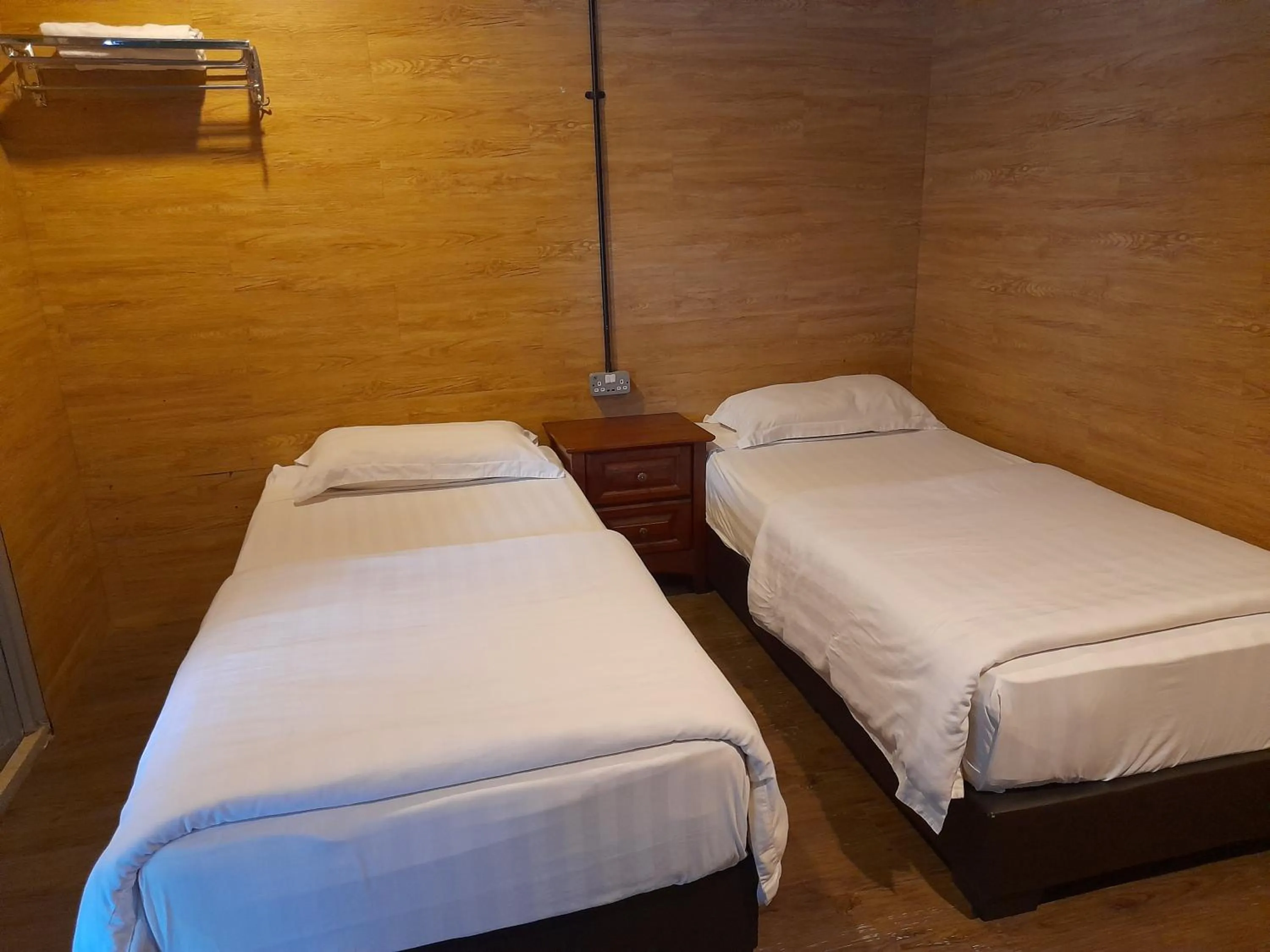 Bed in Talents Motor Park Hotel