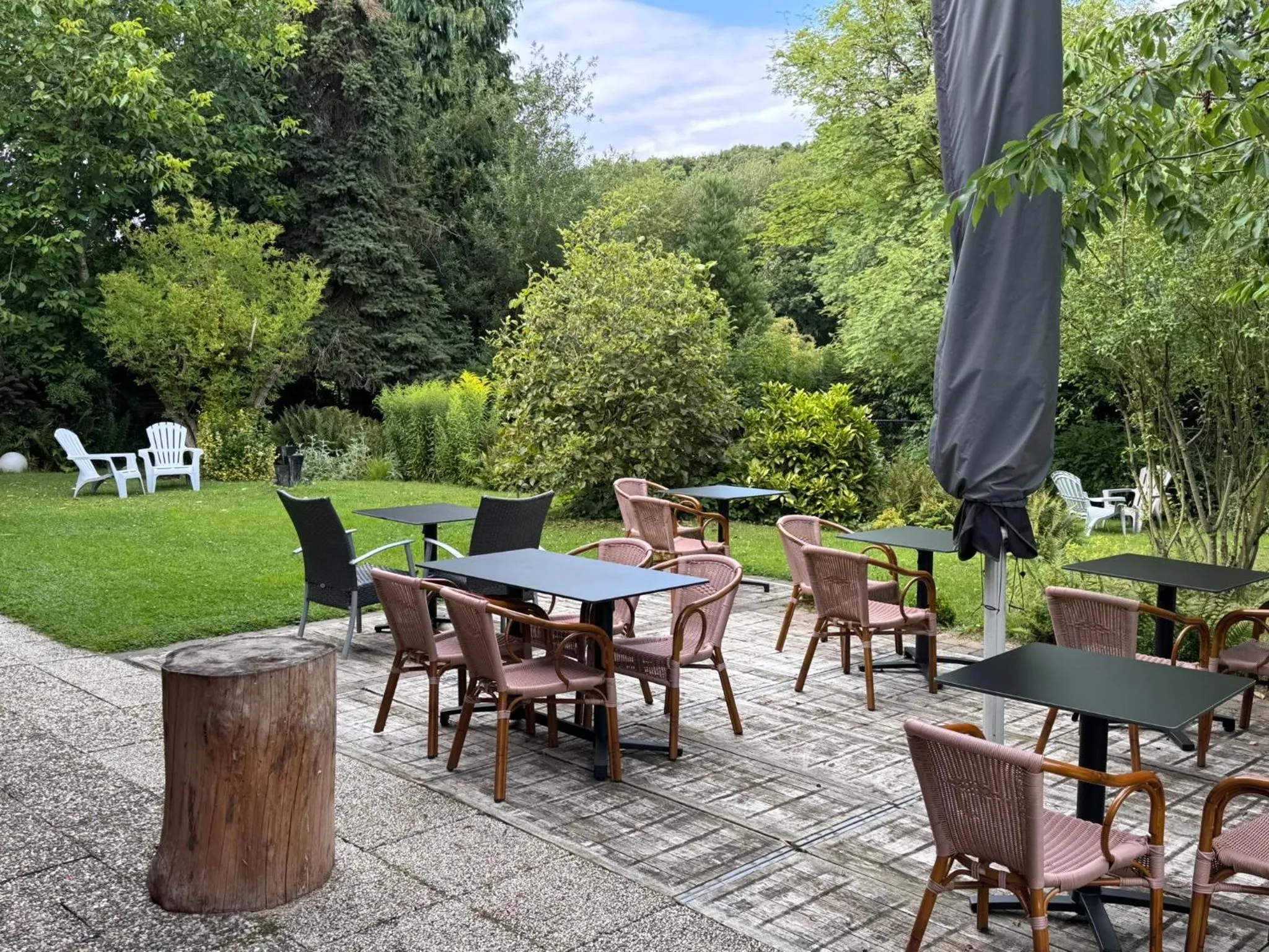 Garden in Hotel Schilberg
