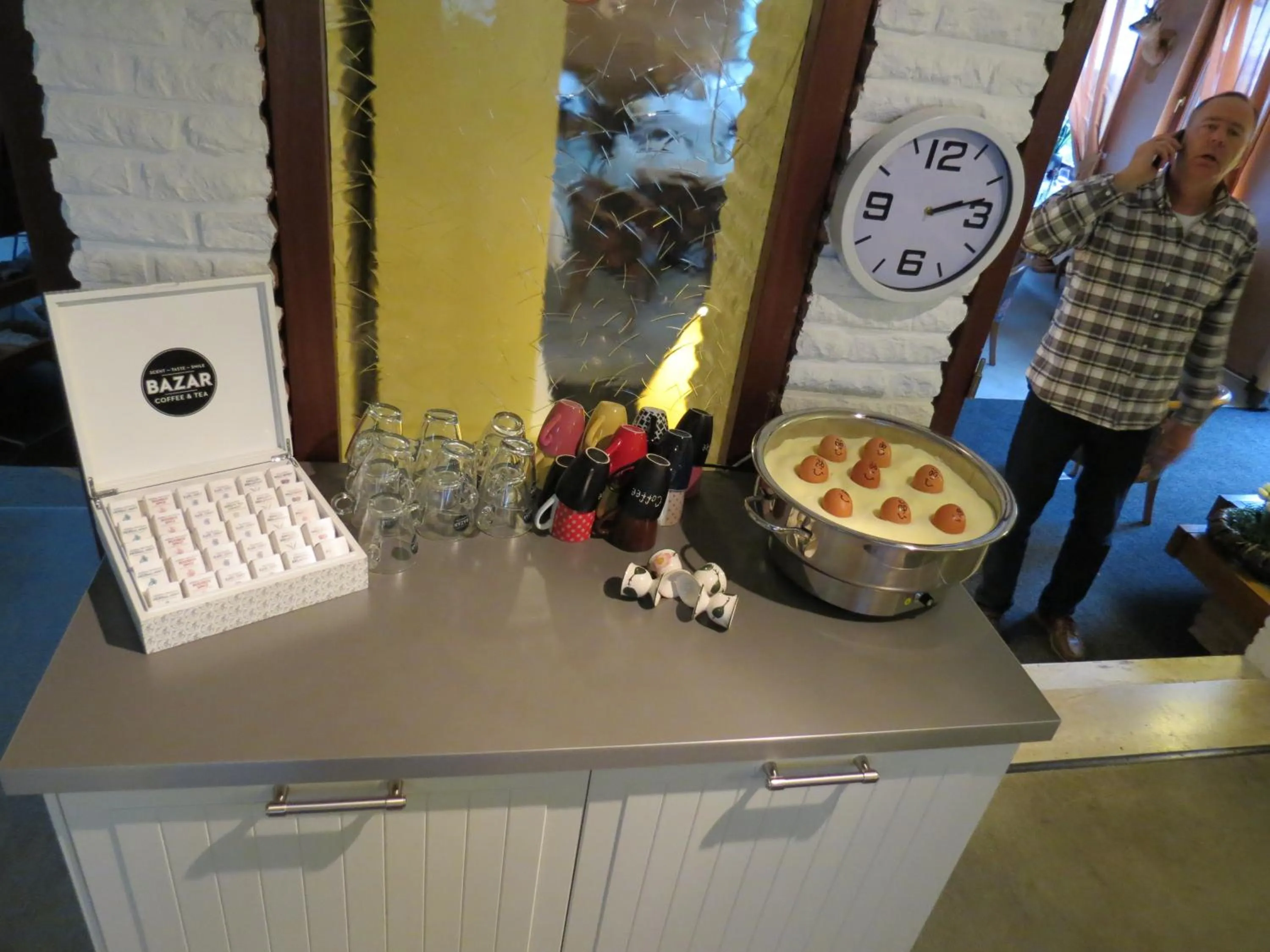 Decorative detail in Hotel Residentie Slenaeken