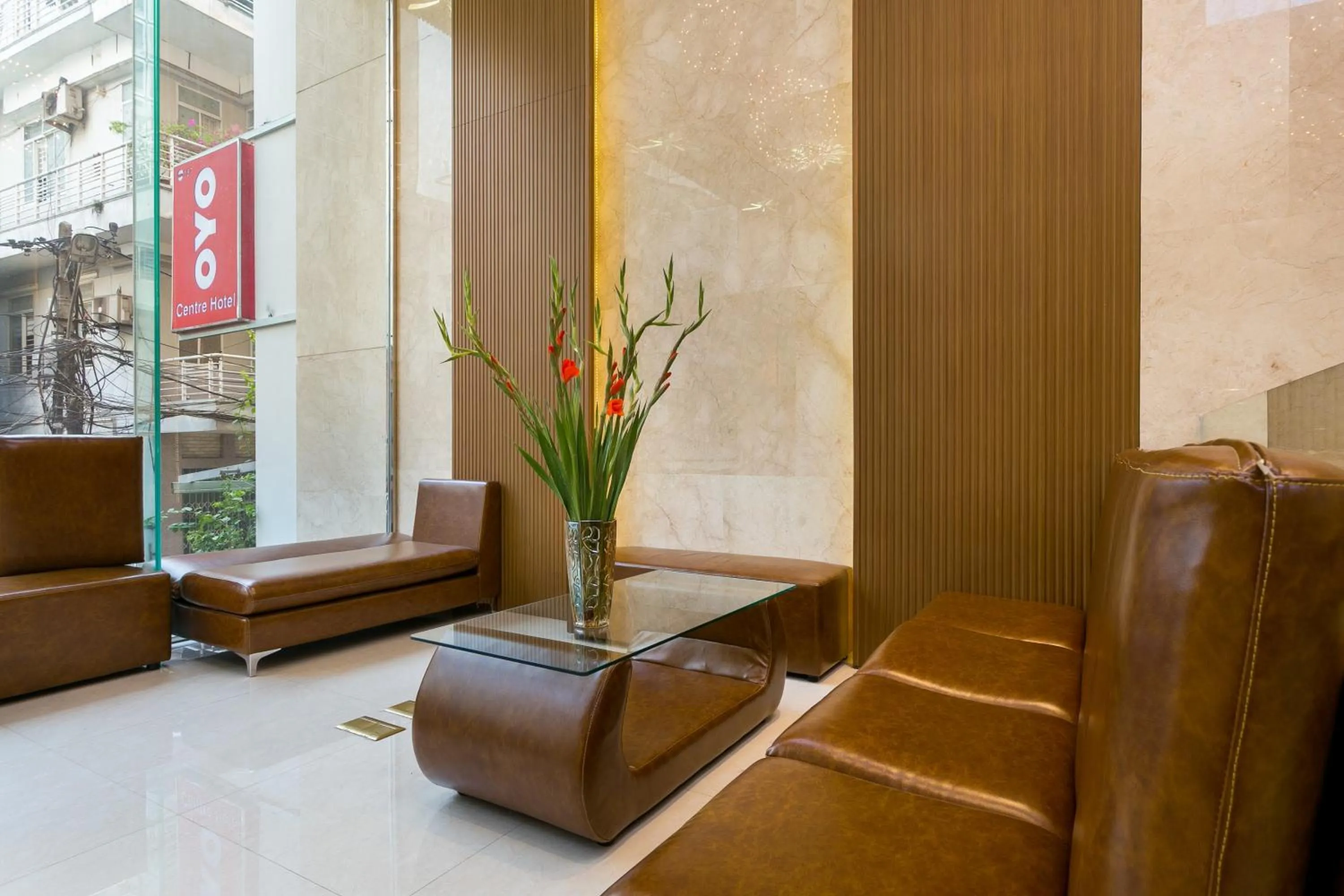 Lobby or reception in Centre Hotel