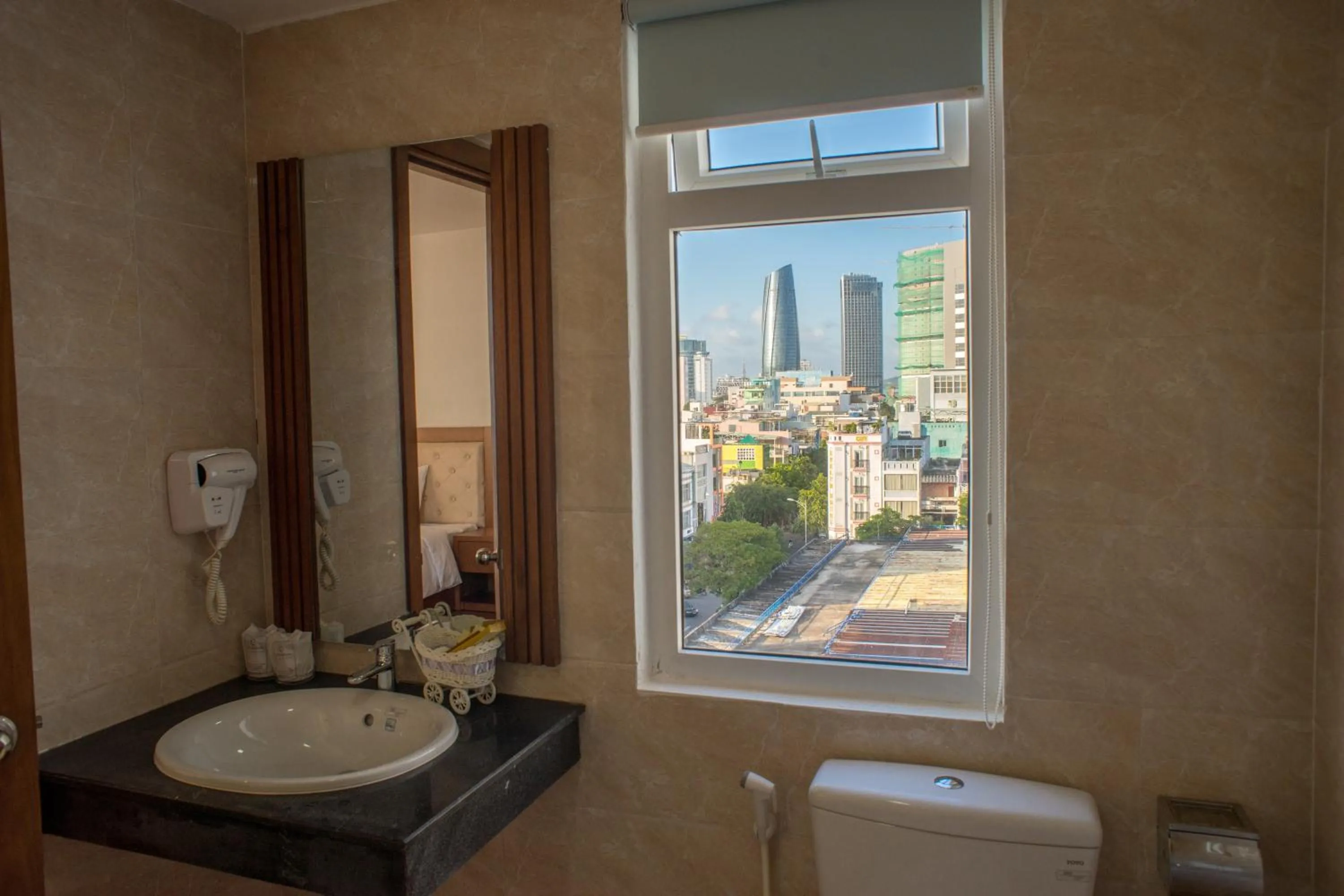 Bathroom in Centre Hotel