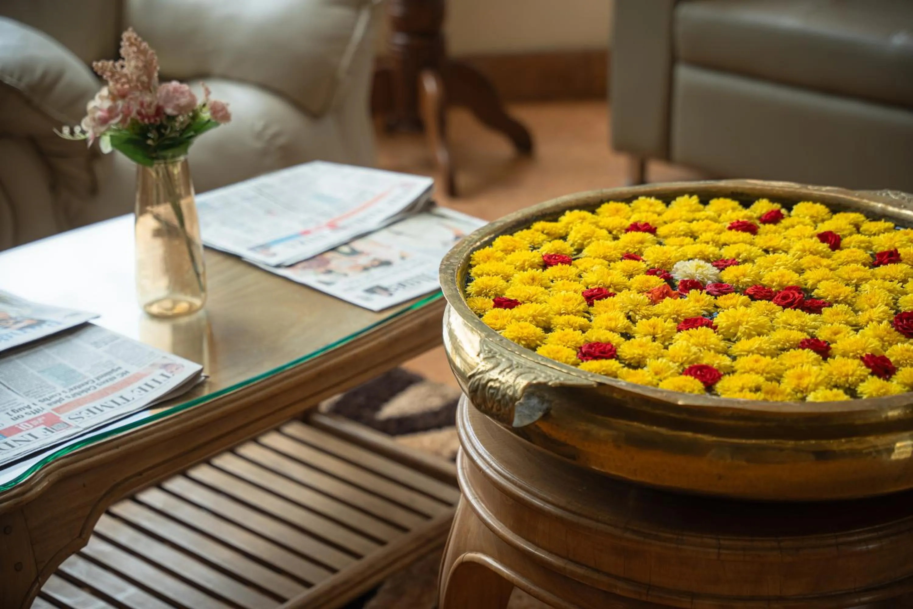 Seating area in Hotel Presidency Kempegowda International Airport Bangalore