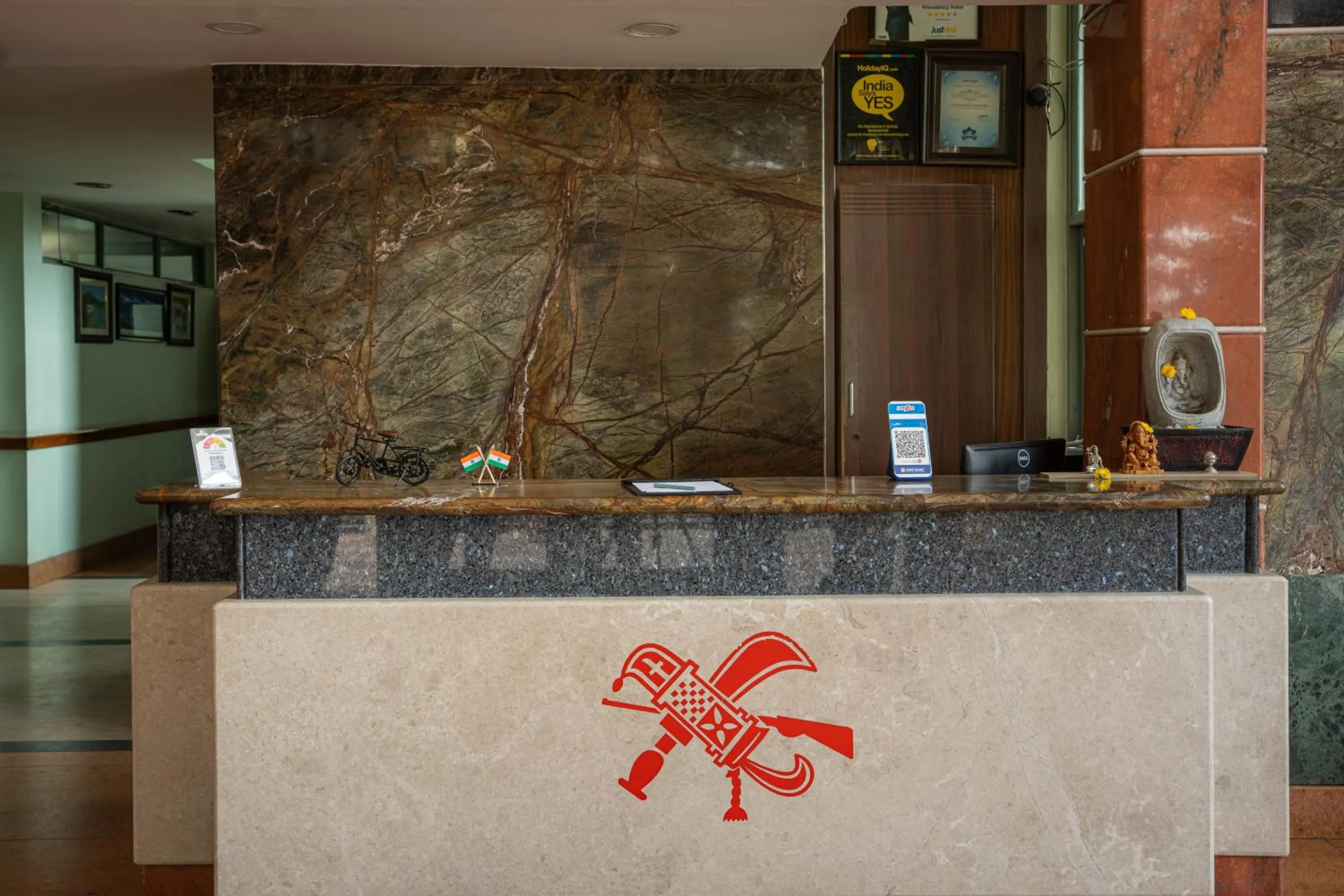 Lobby or reception in Hotel Presidency Kempegowda International Airport Bangalore