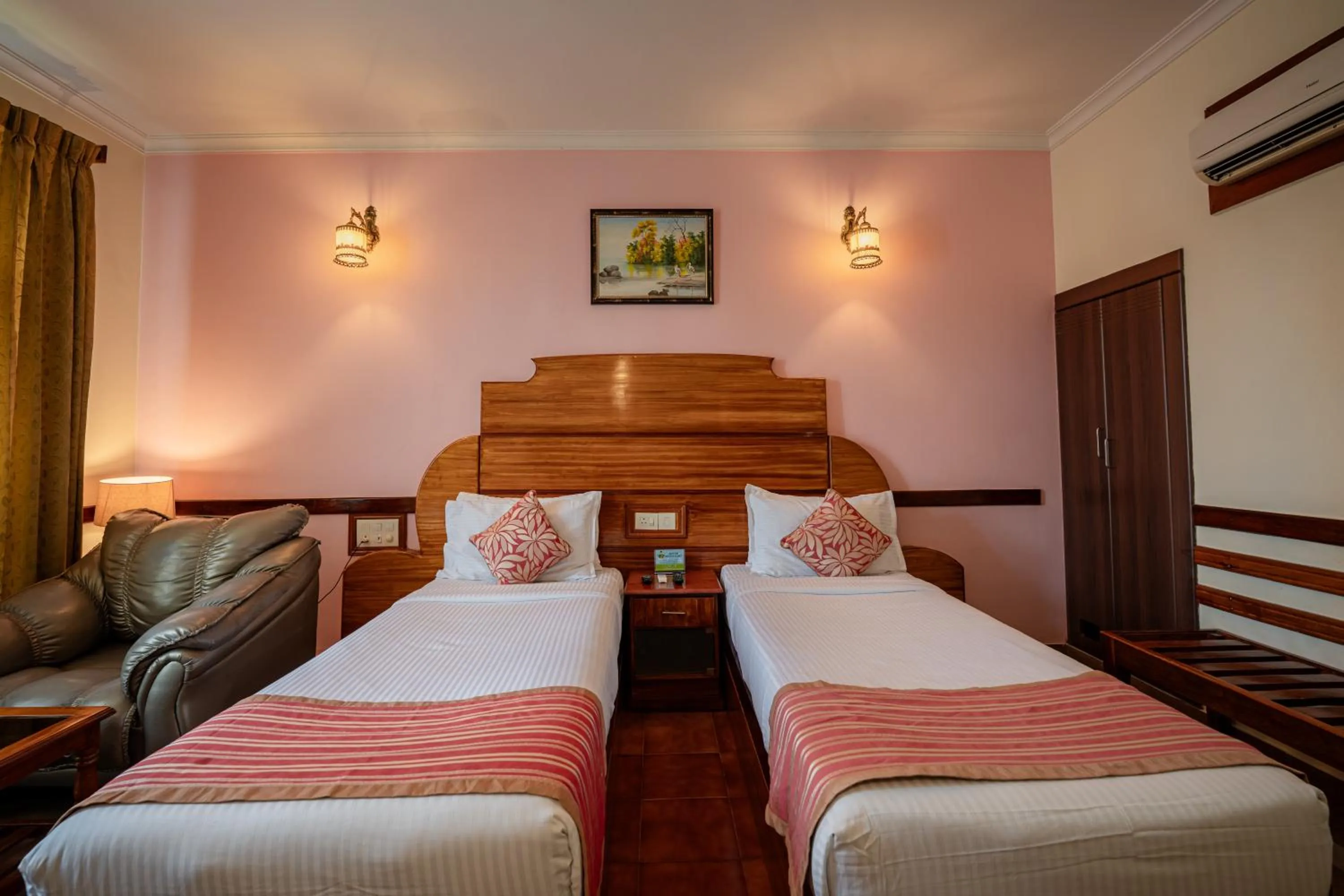 Bed in Hotel Presidency Kempegowda International Airport Bangalore