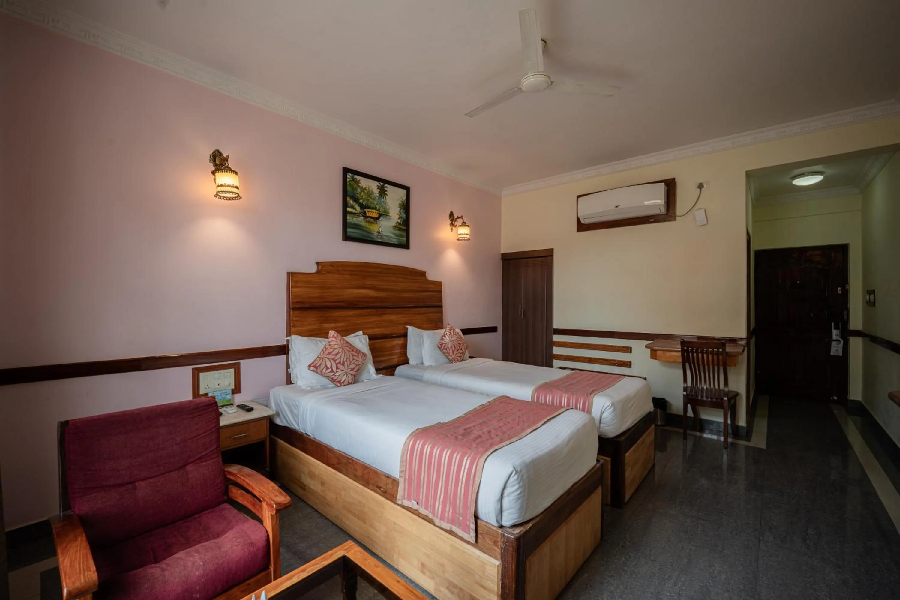 Bed in Hotel Presidency Kempegowda International Airport Bangalore