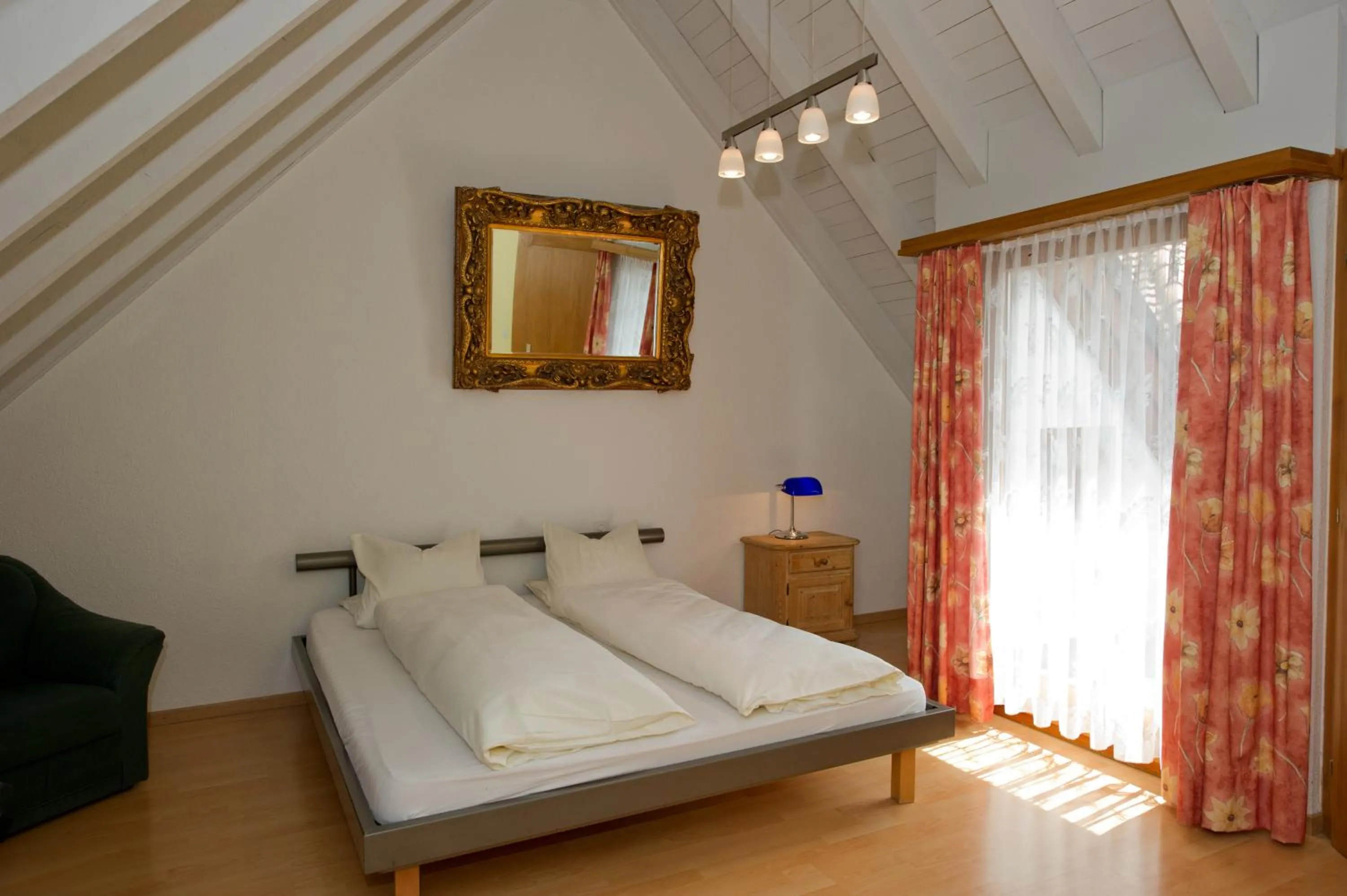 Balcony/Terrace, Bed in Landgasthof Werdenberg