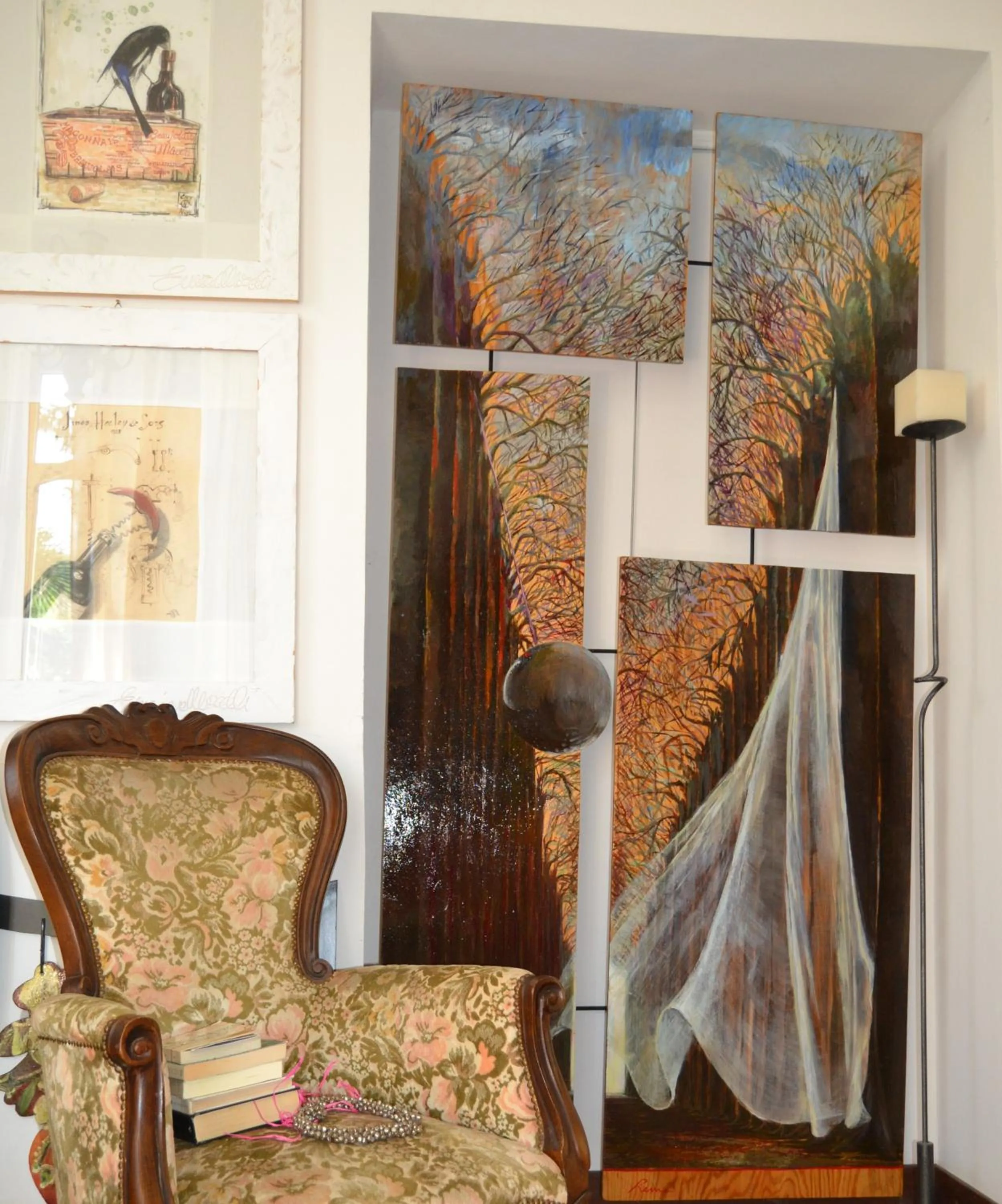 Communal lounge/ TV room in Al Giardino degli Artisti