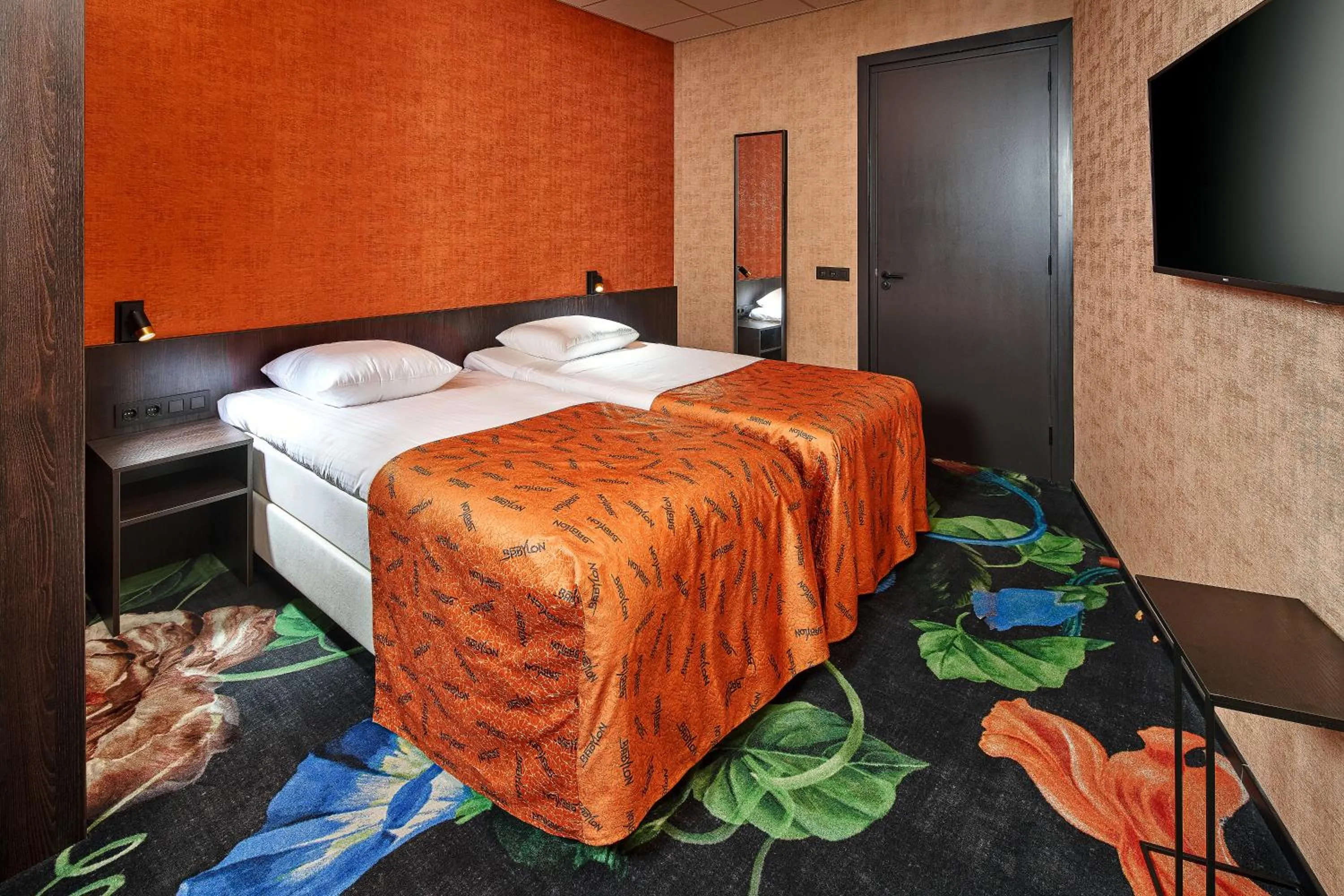 Bedroom, Bed in Hotel Babylon Heerhugowaard - Alkmaar