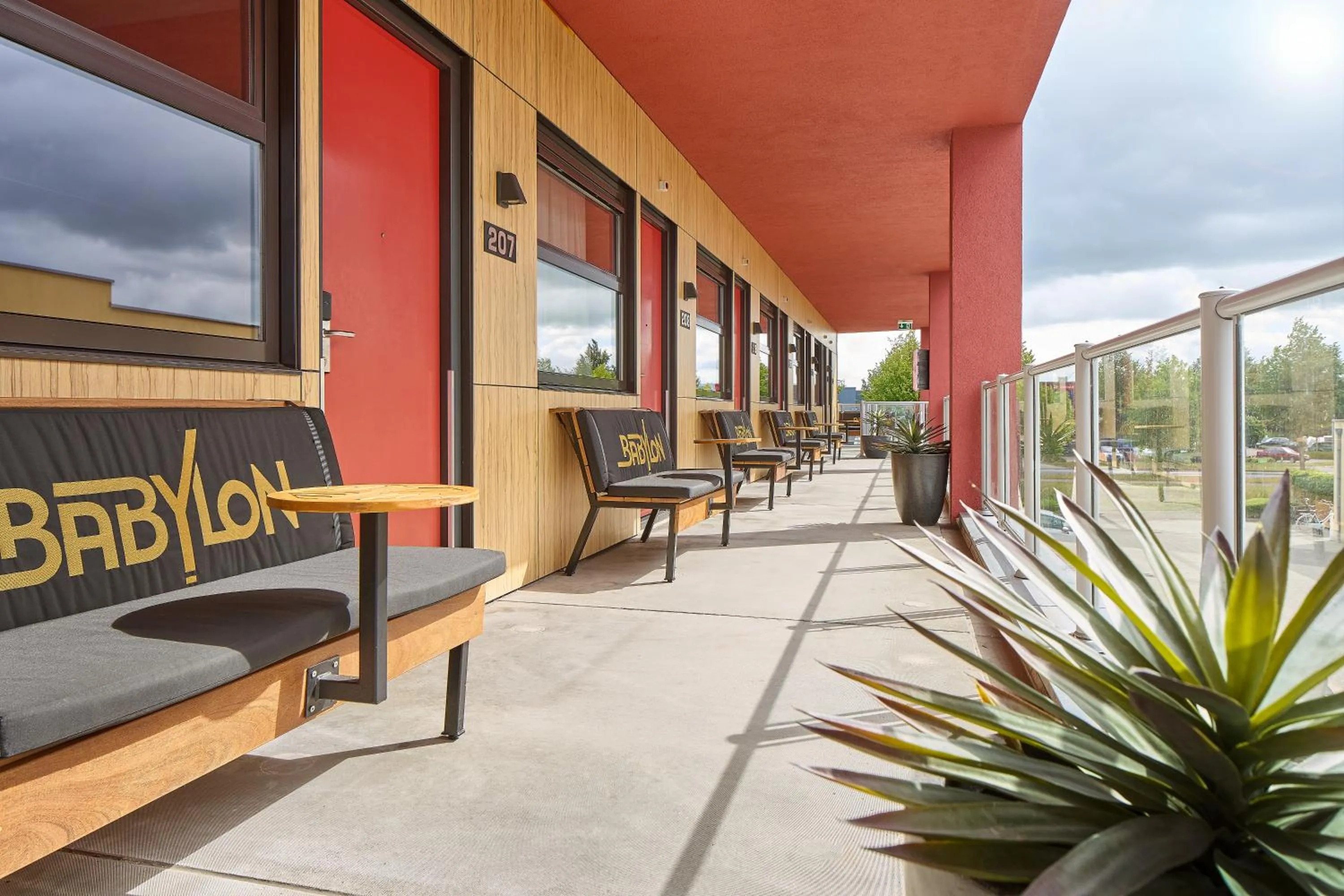 Balcony/Terrace in Hotel Babylon Heerhugowaard - Alkmaar