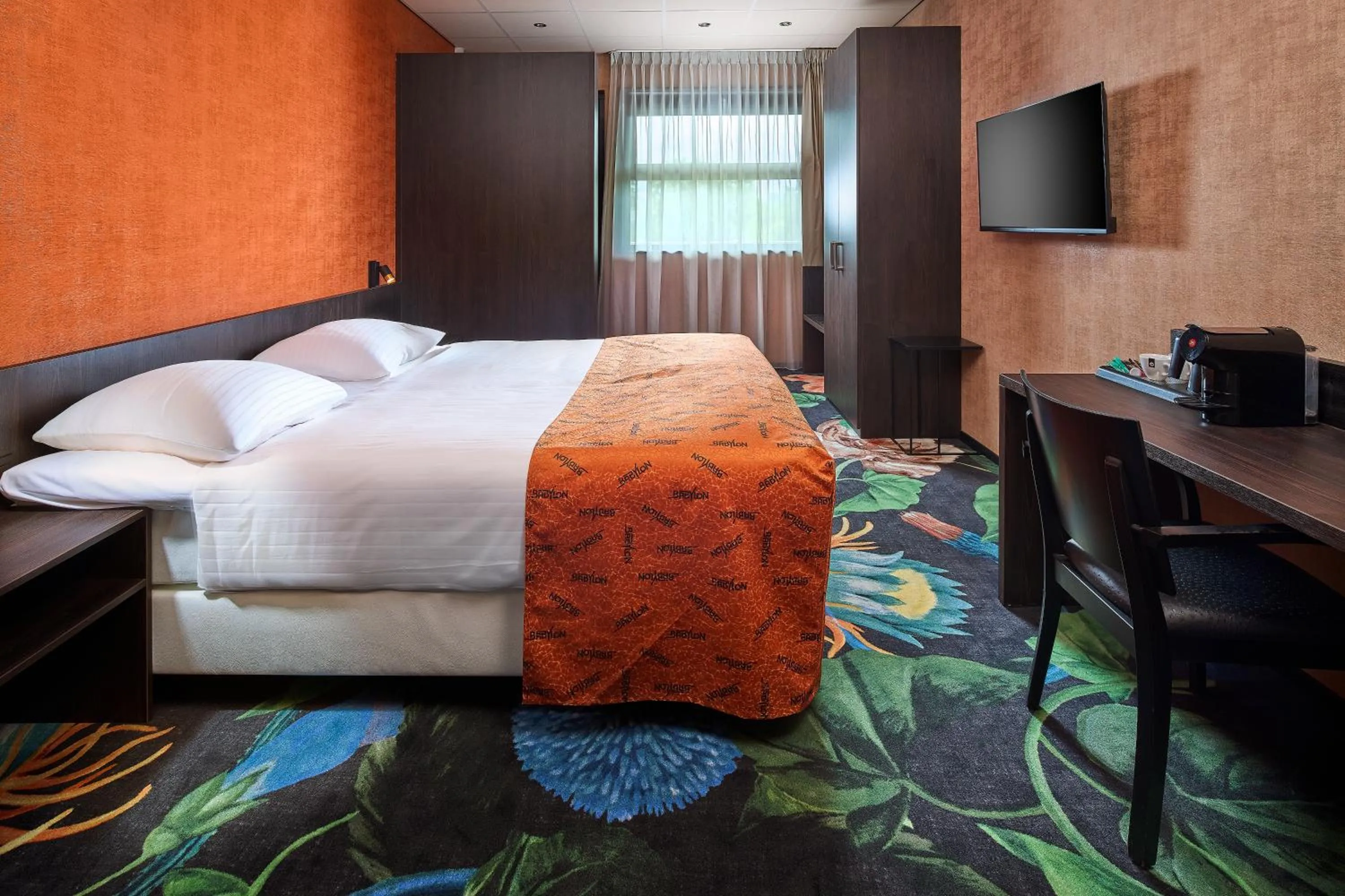 Bedroom, Bed in Hotel Babylon Heerhugowaard - Alkmaar