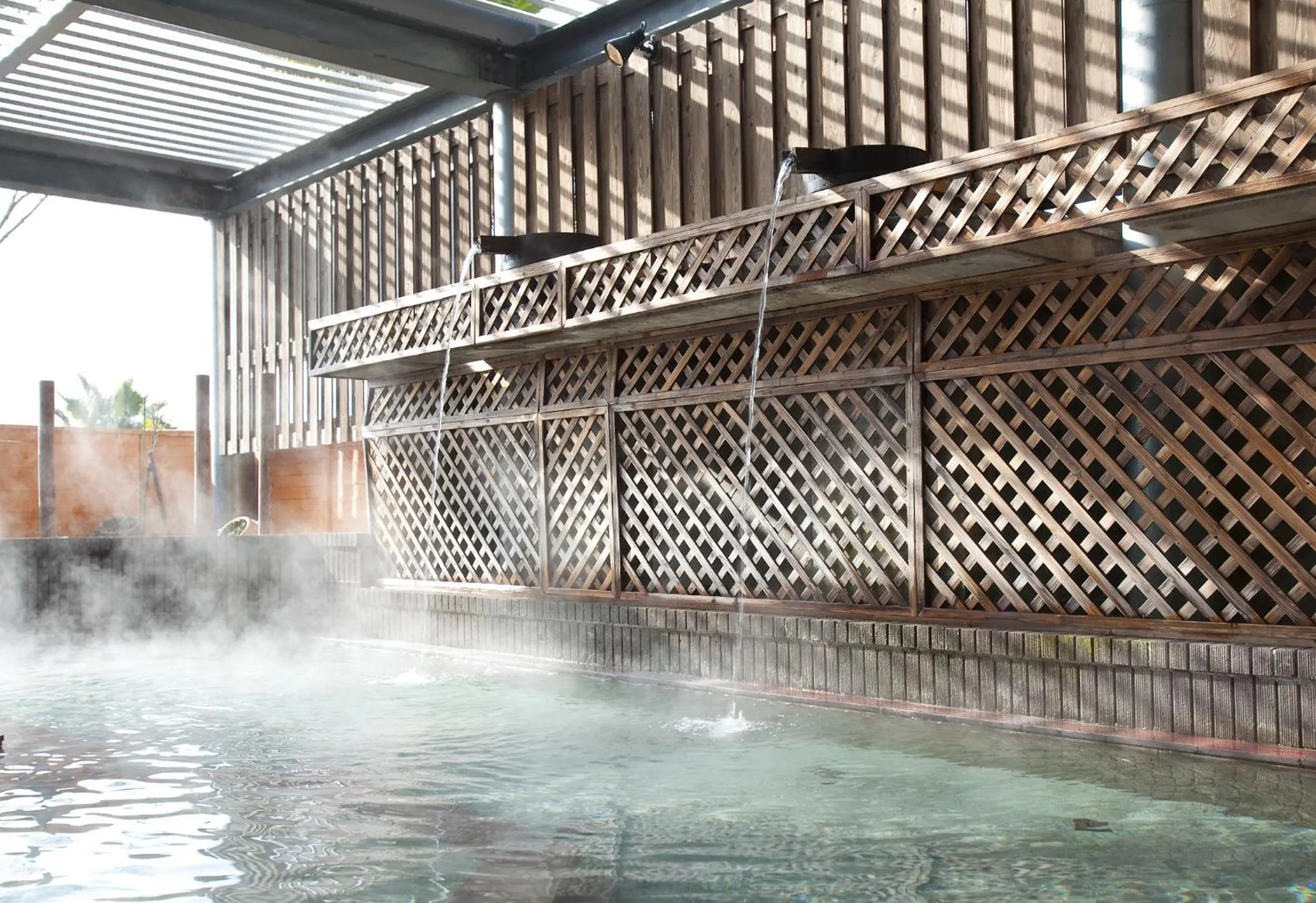 Hot Spring Bath in Hotel Sekia