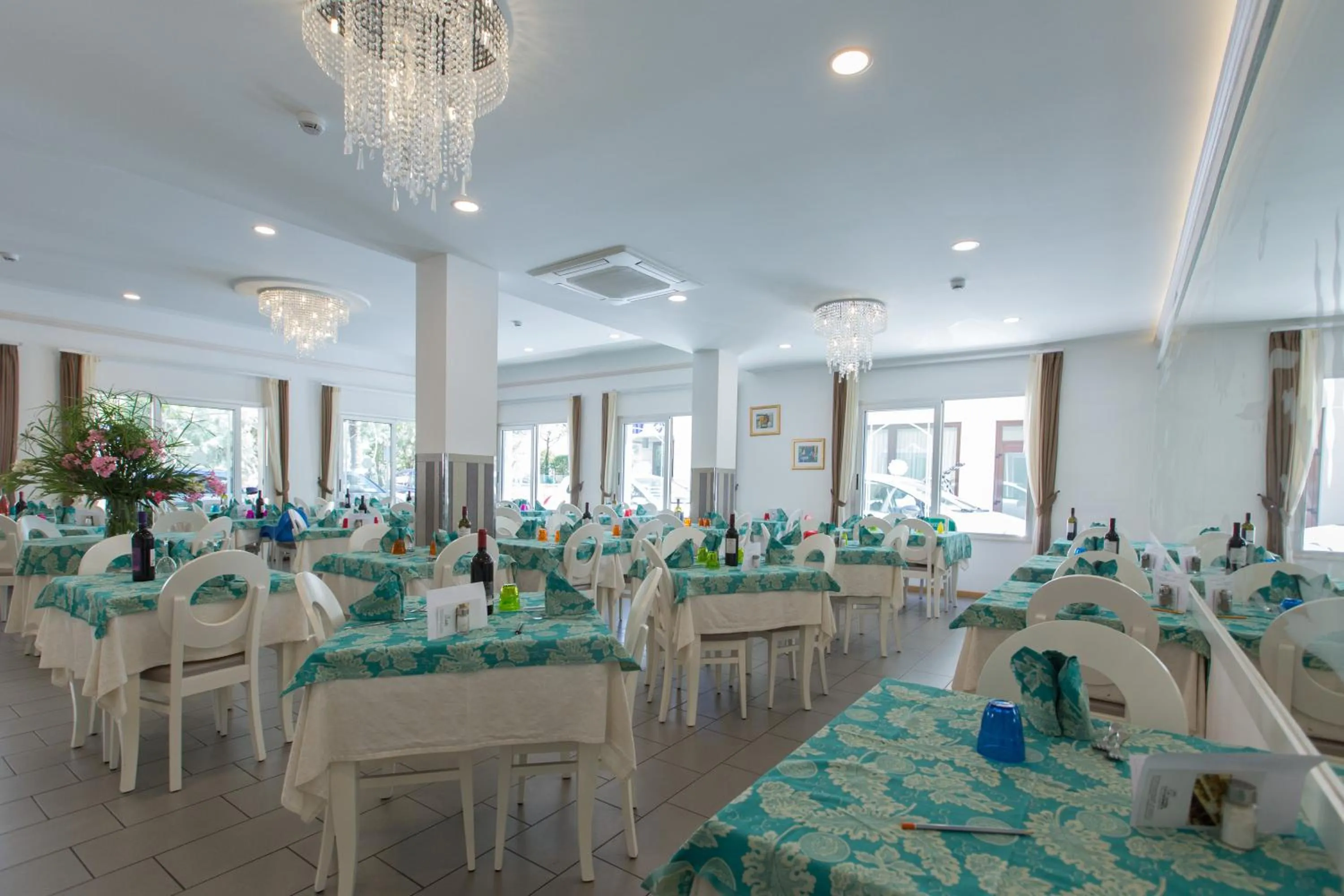Dining area in Hotel La Capinera