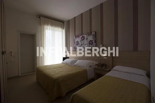 Bedroom, Bed in Hotel La Capinera