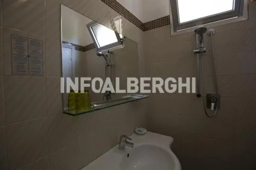 Bathroom in Hotel La Capinera