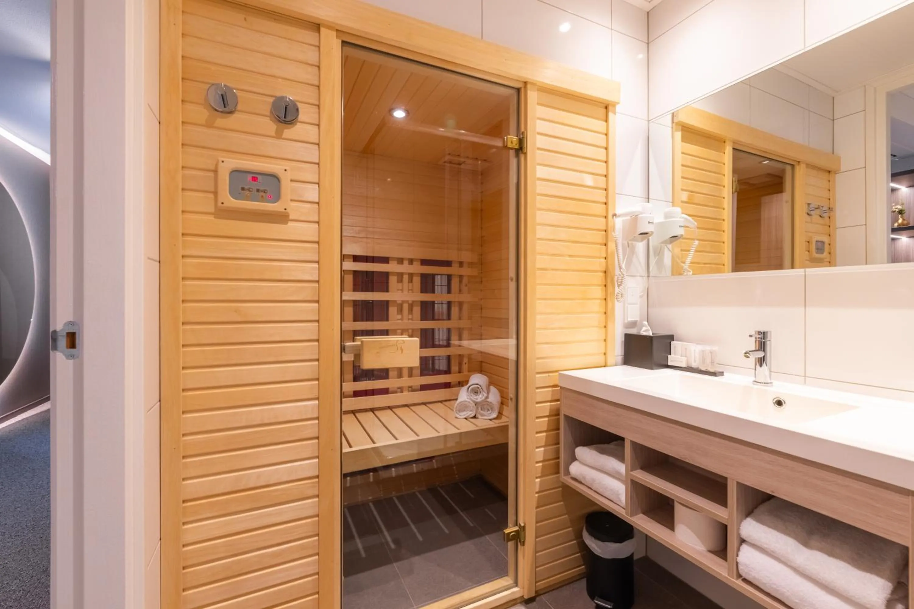 Sauna in Hotel Asteria