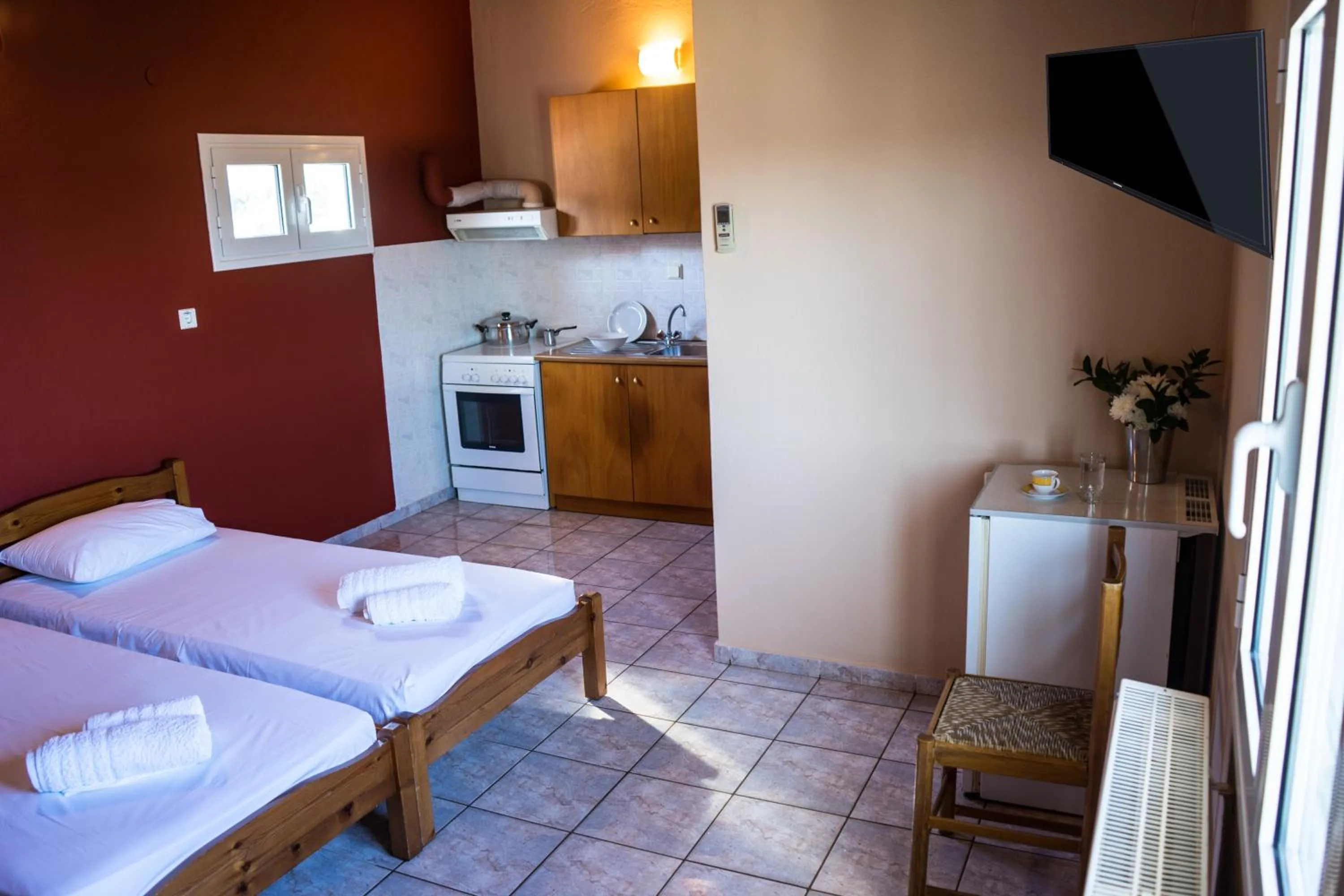 Bed in Act Art Skiathos