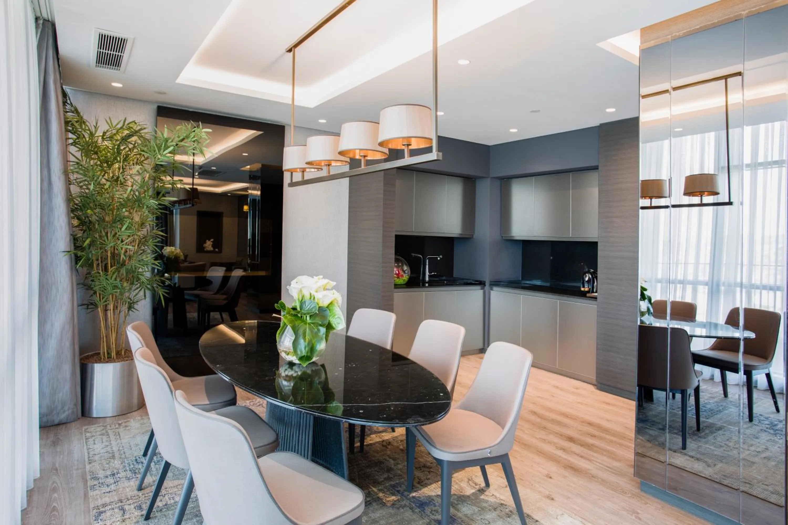 Dining area in Wish More Hotel Istanbul