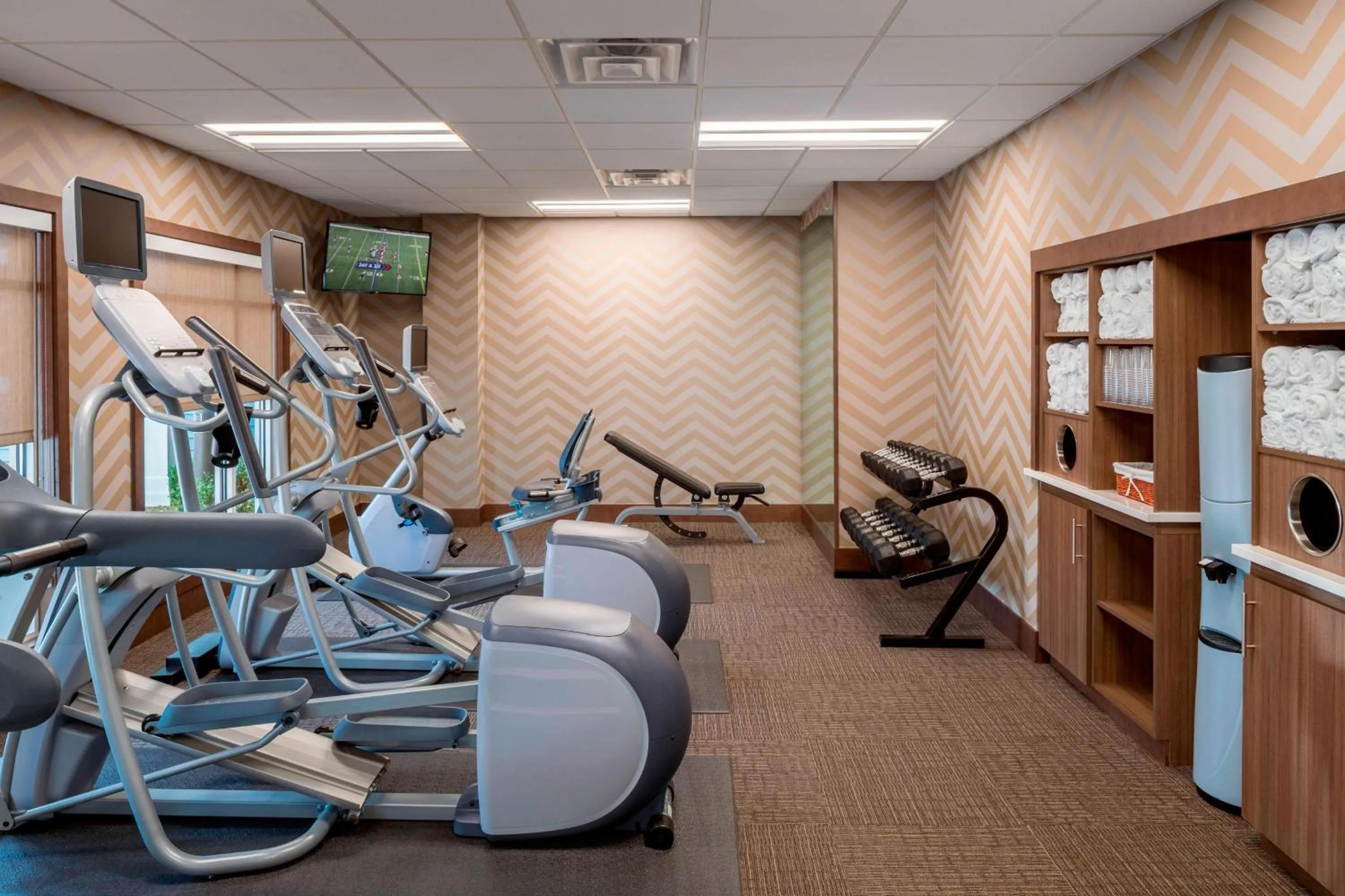 Fitness centre/facilities in Residence Inn by Marriott Wheeling/St. Clairsville