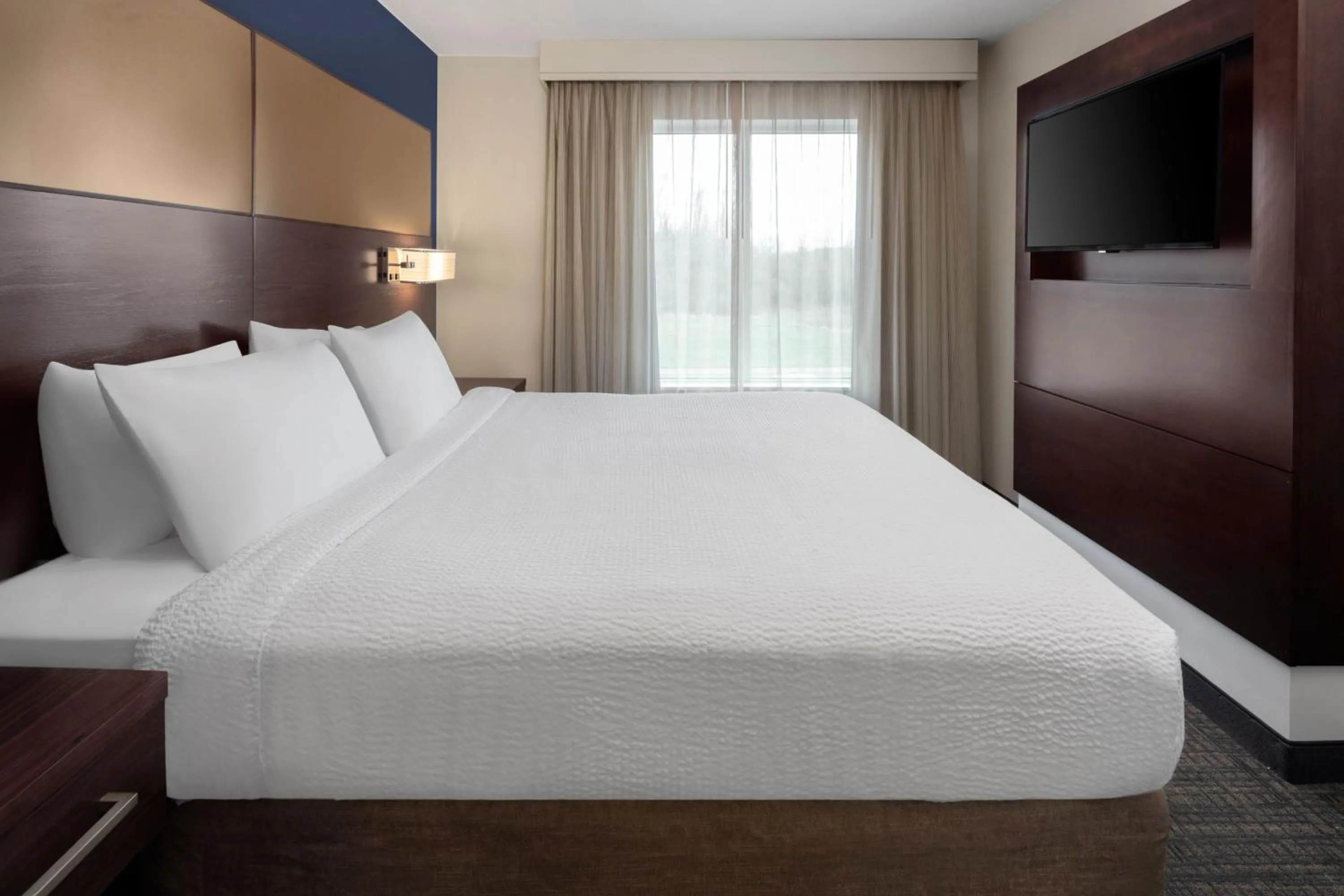 Bedroom, Bed in Residence Inn by Marriott Wheeling/St. Clairsville