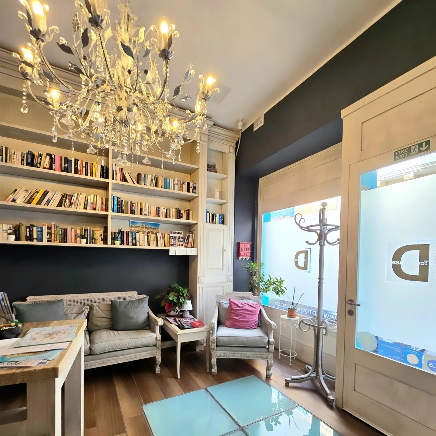 Living room in D Townhouse Boutique Suites