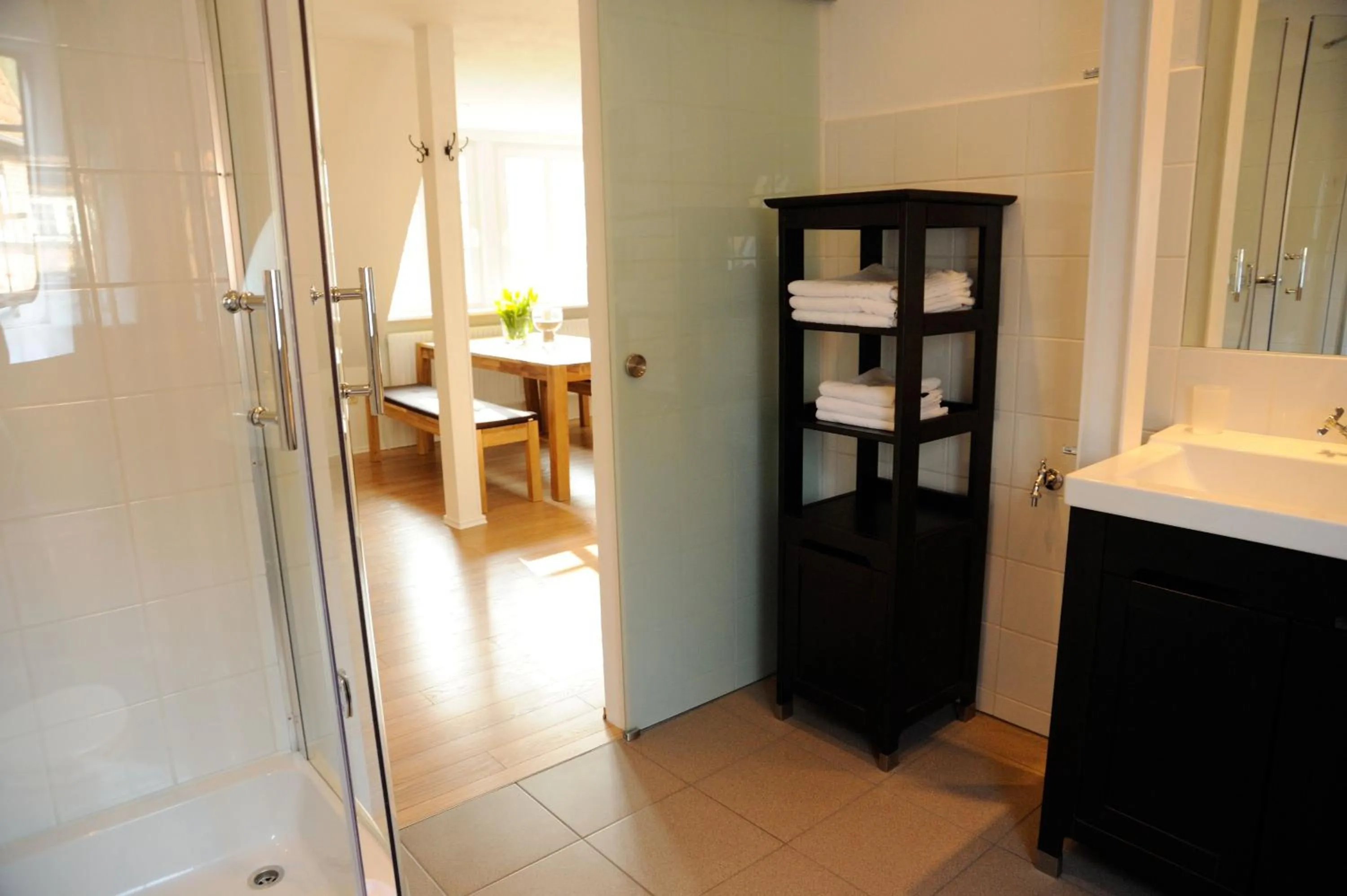 Bathroom in Klosterschänke Hude Hotel Ferienwohnungen Restaurant Café