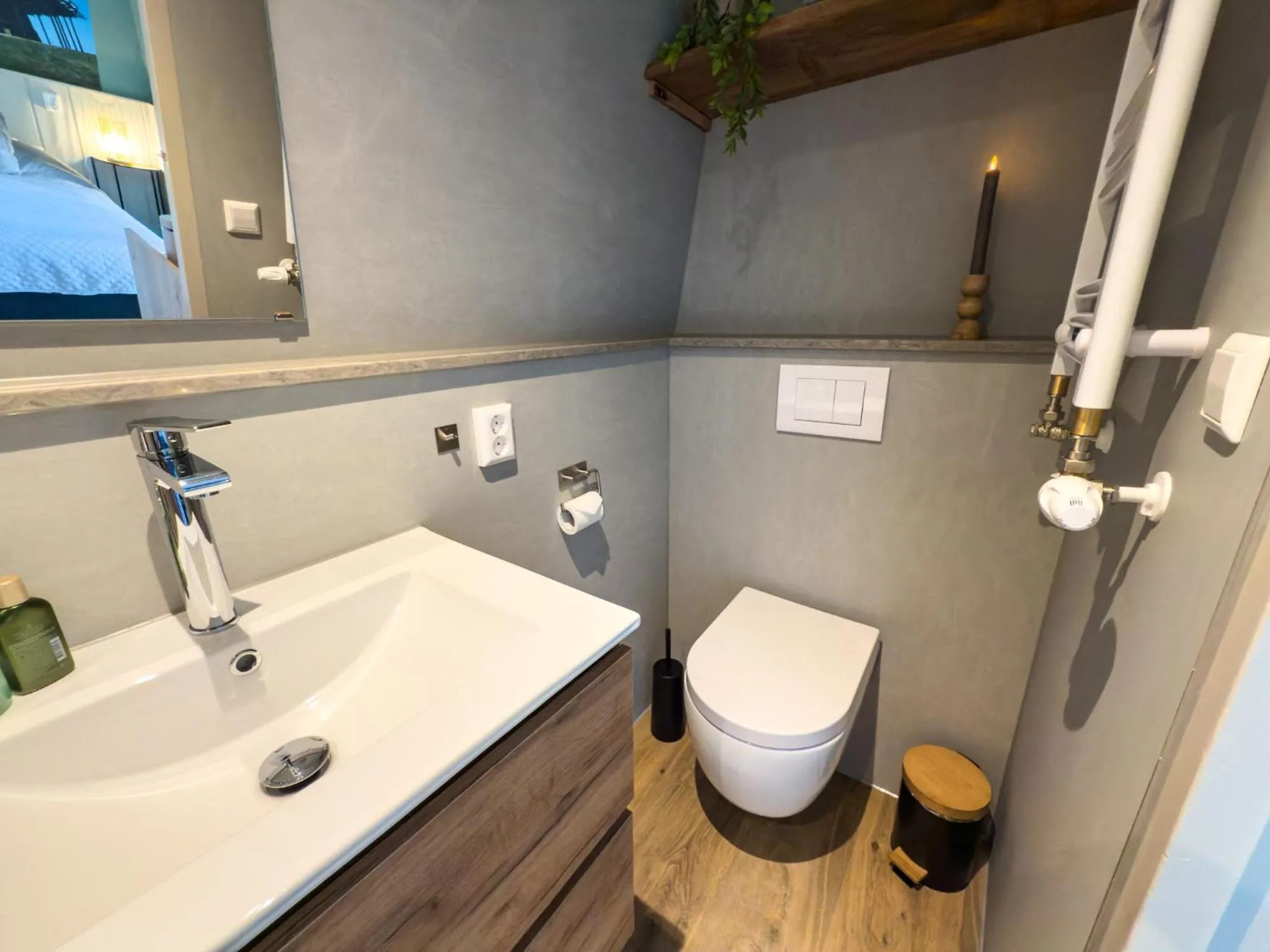 Bathroom in Hotelhuisjes Medemblik