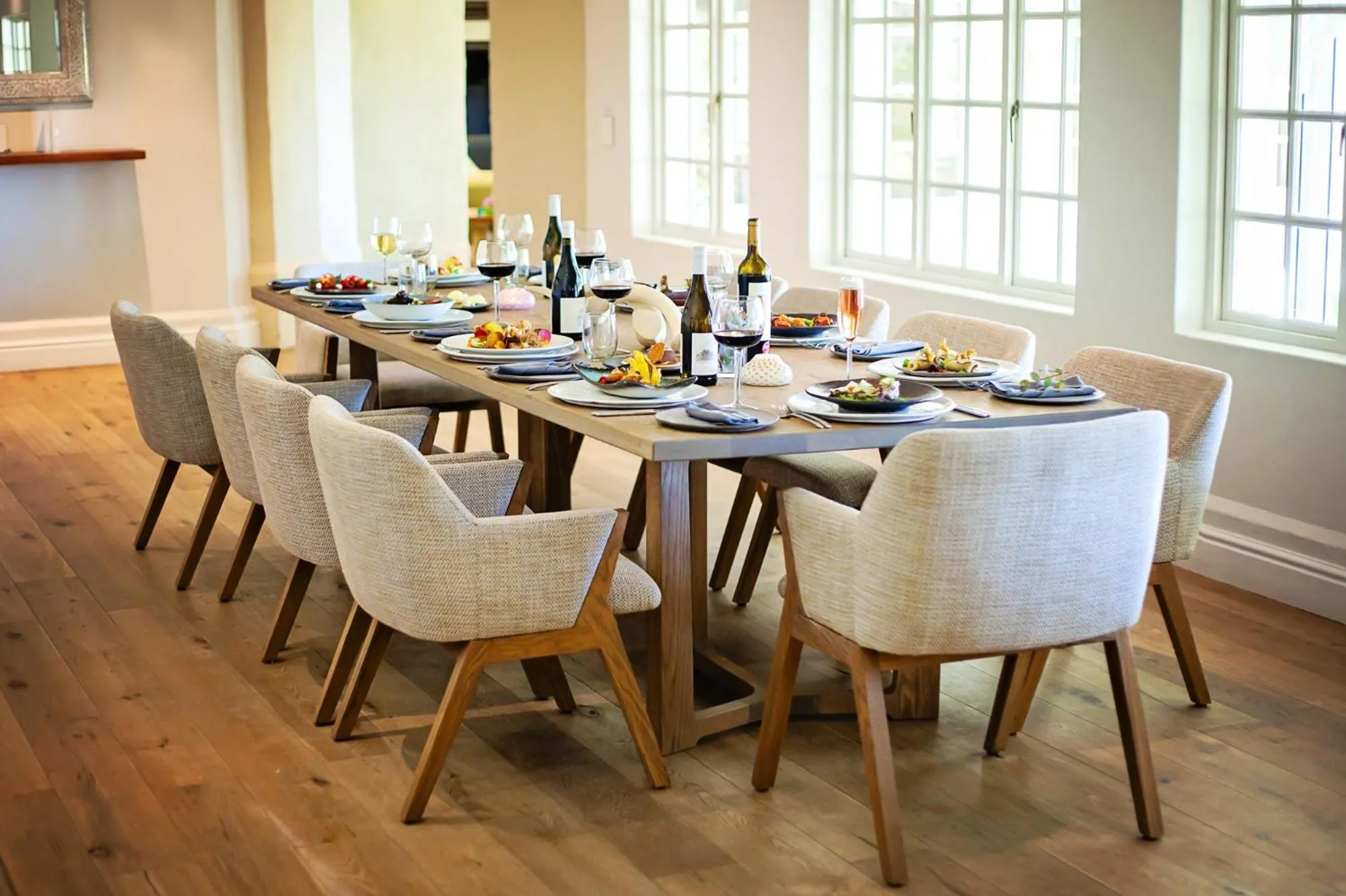 Food and drinks in La Petite Ferme