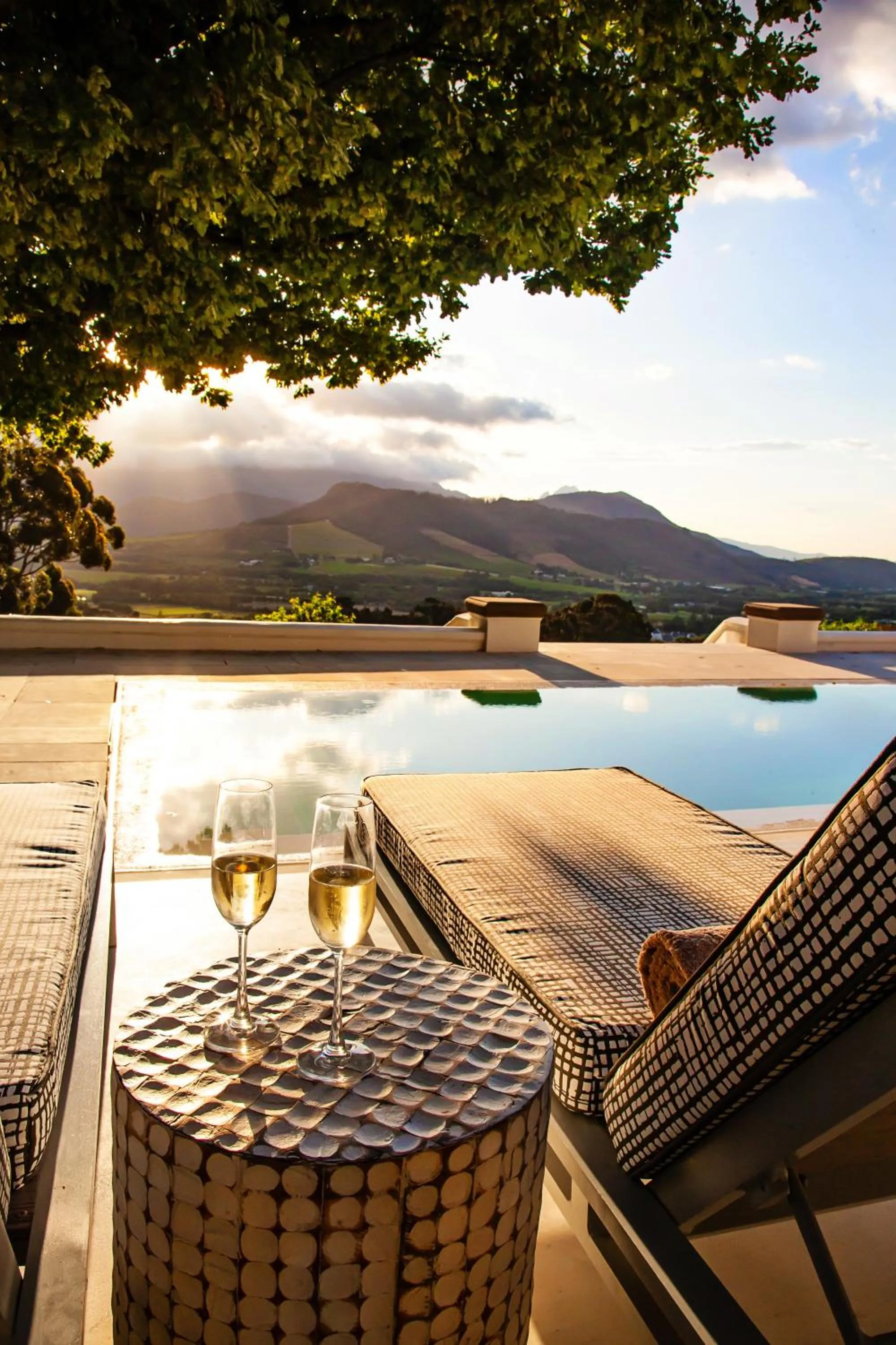 Patio in La Petite Ferme