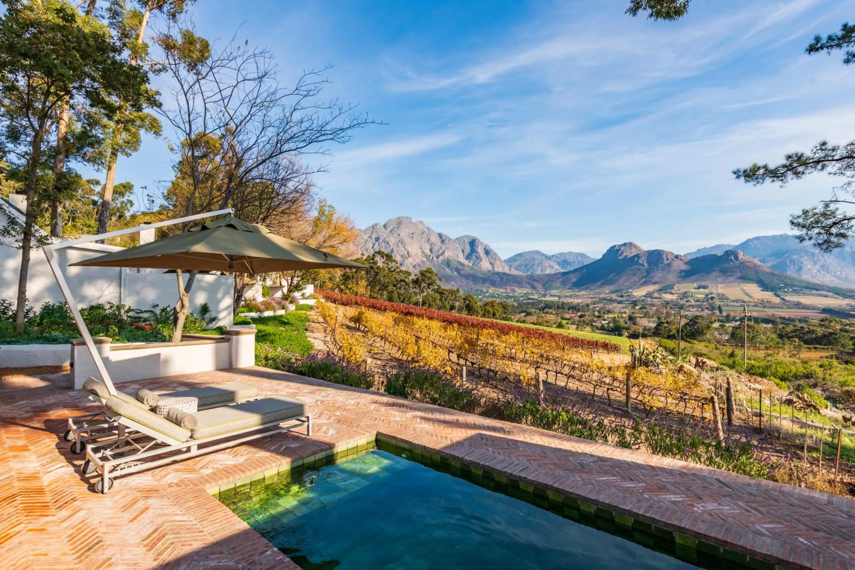 Patio in La Petite Ferme