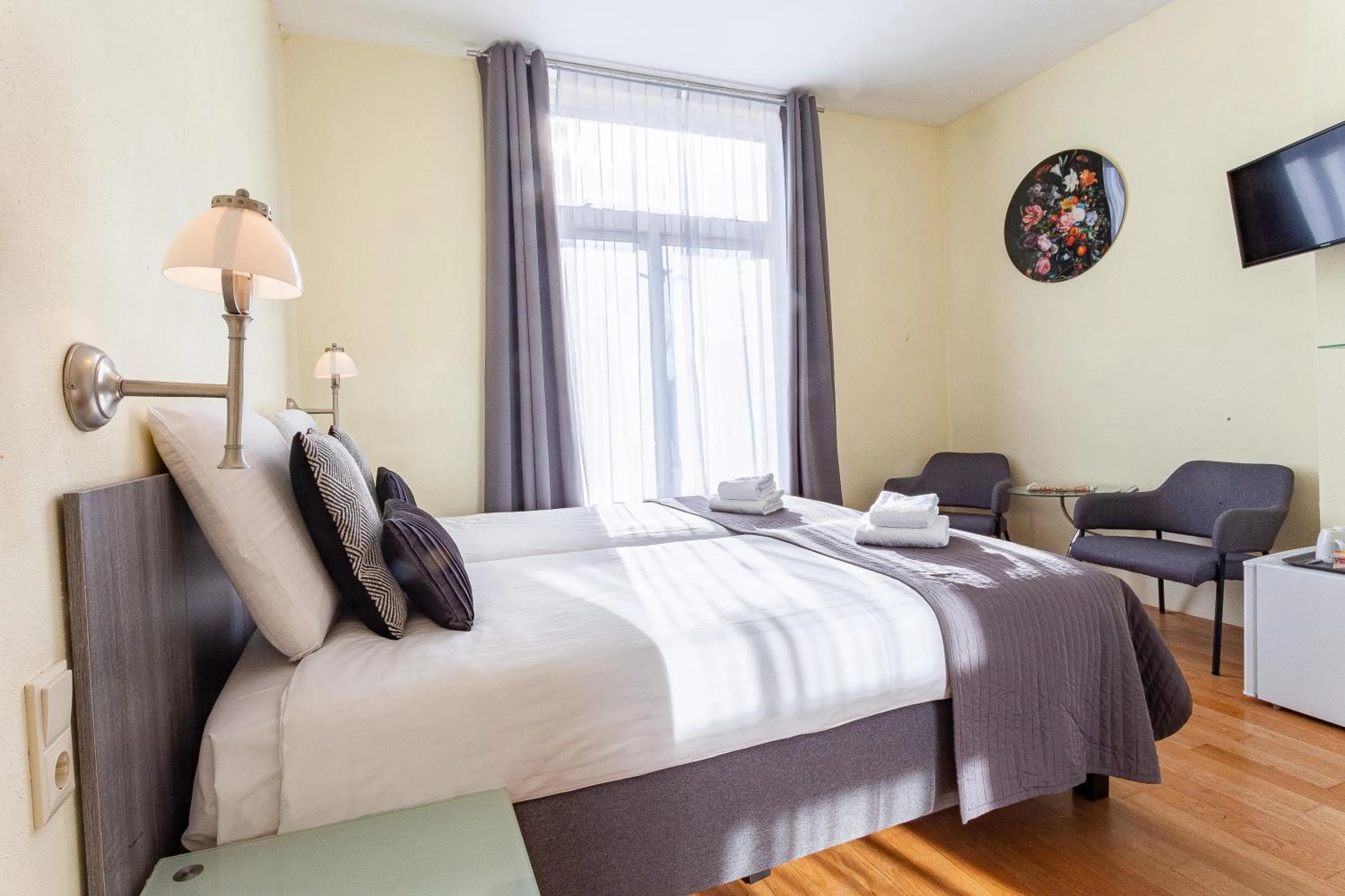 Bed in Hotel Mare Liberum