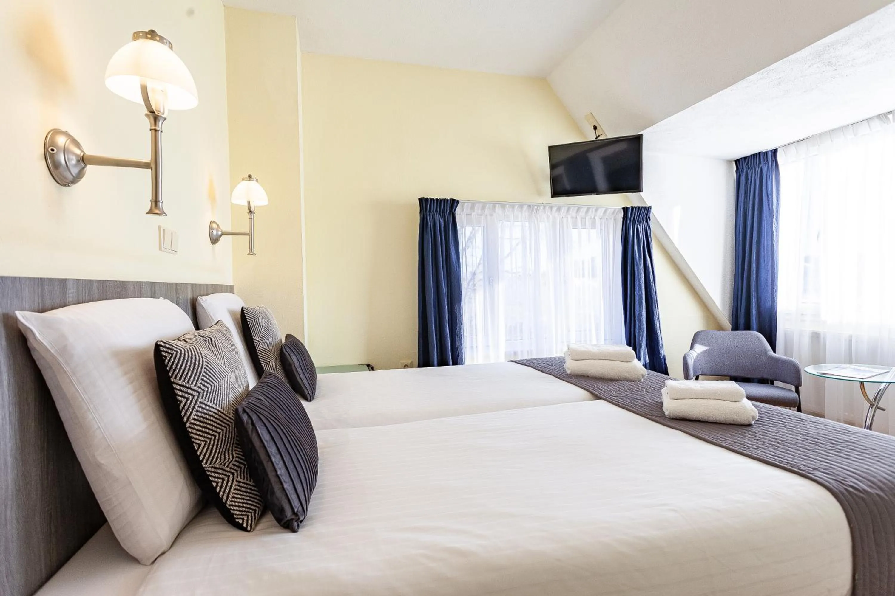 Bed in Hotel Mare Liberum