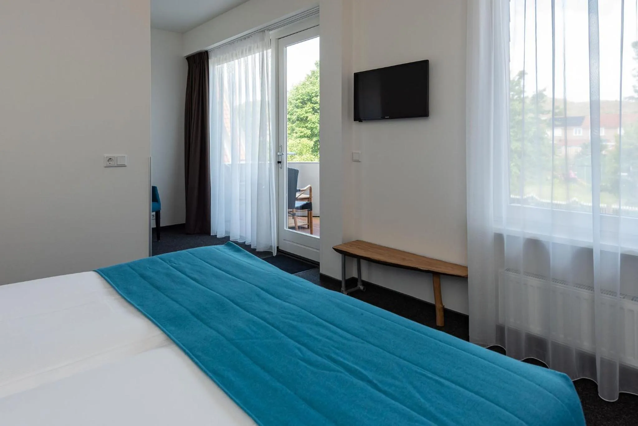 Bed in Hotelletje de Veerman