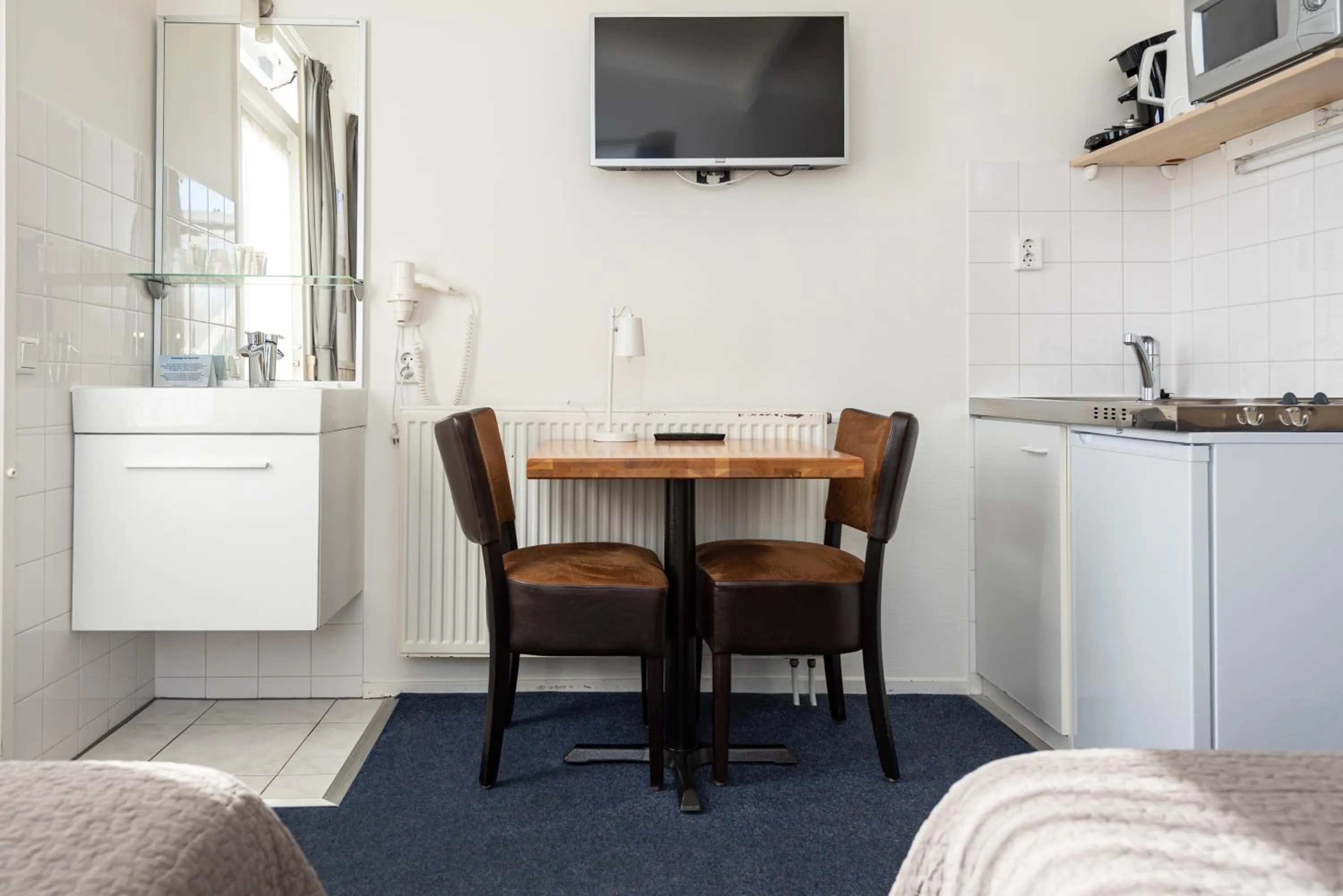 Kitchen or kitchenette in Hotelletje de Veerman