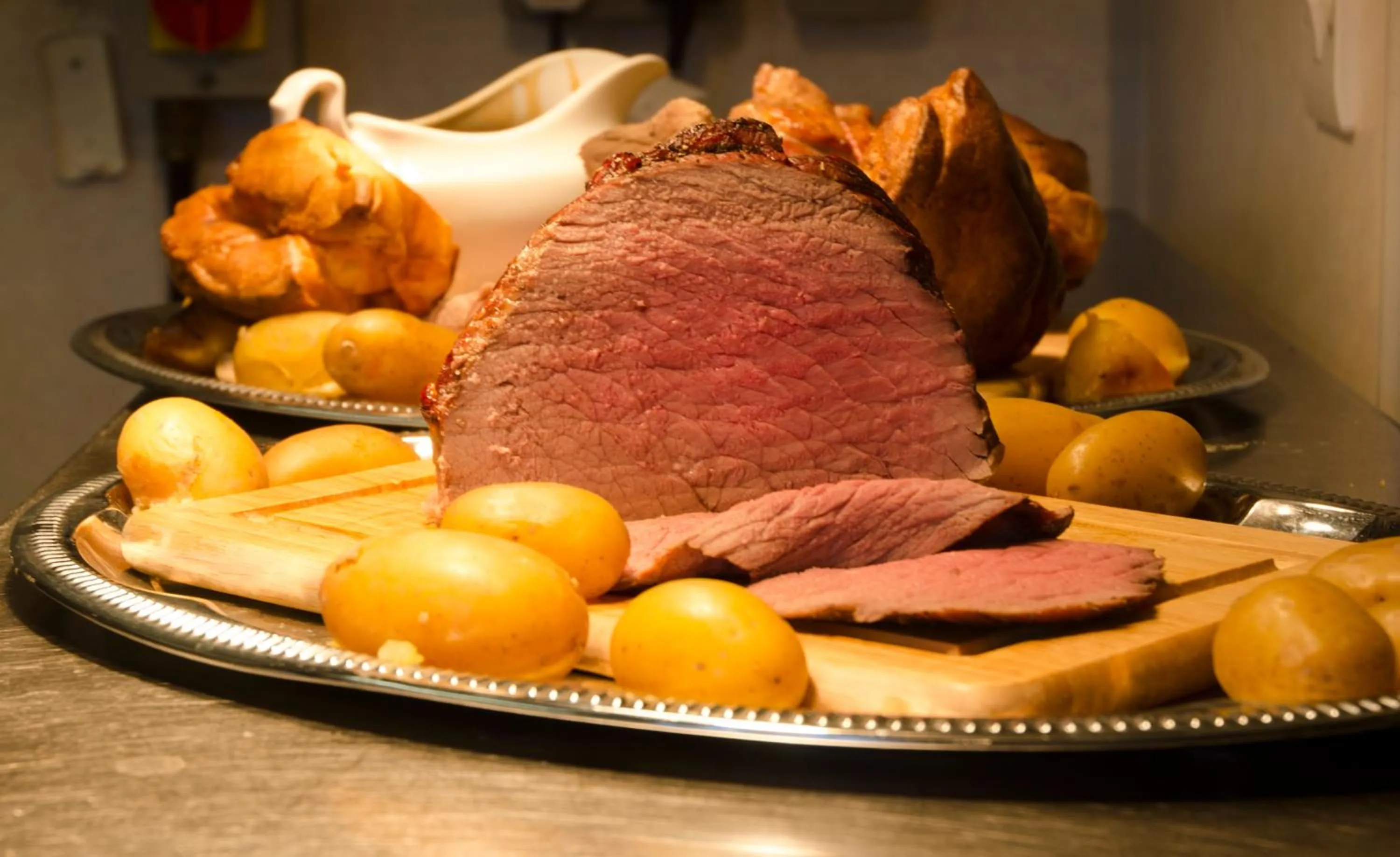 Food close-up in The Sun Inn