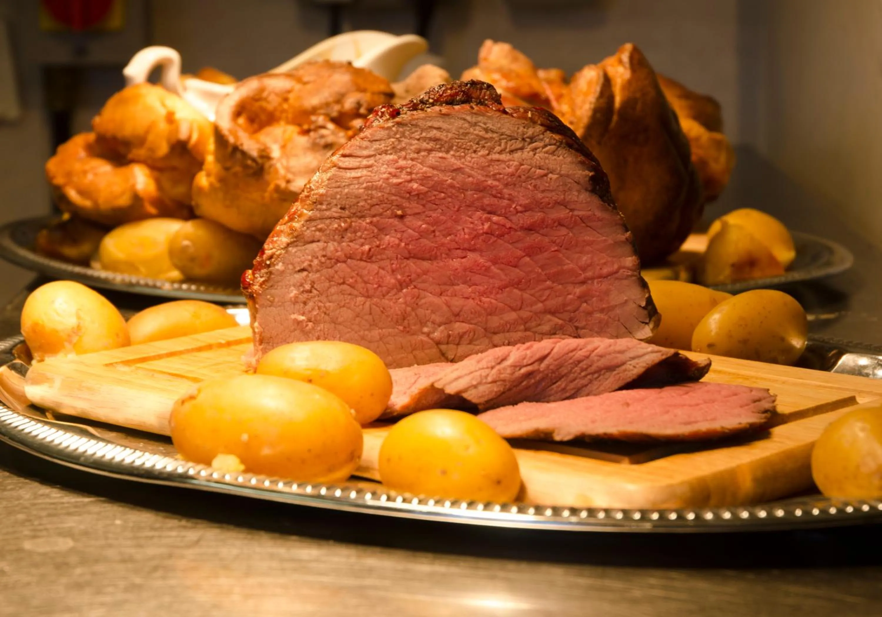 Food close-up in The Sun Inn