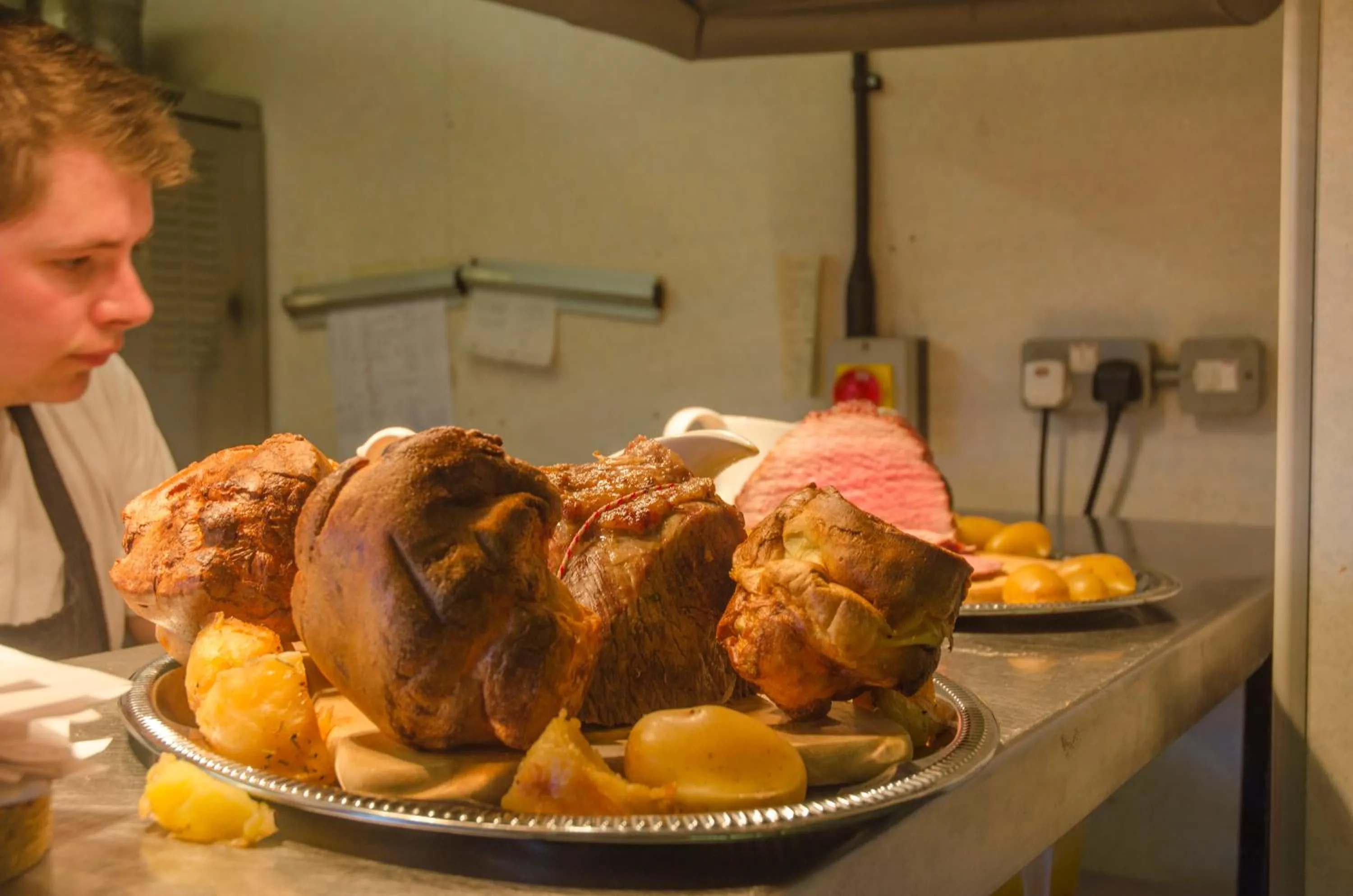 Food close-up in The Sun Inn