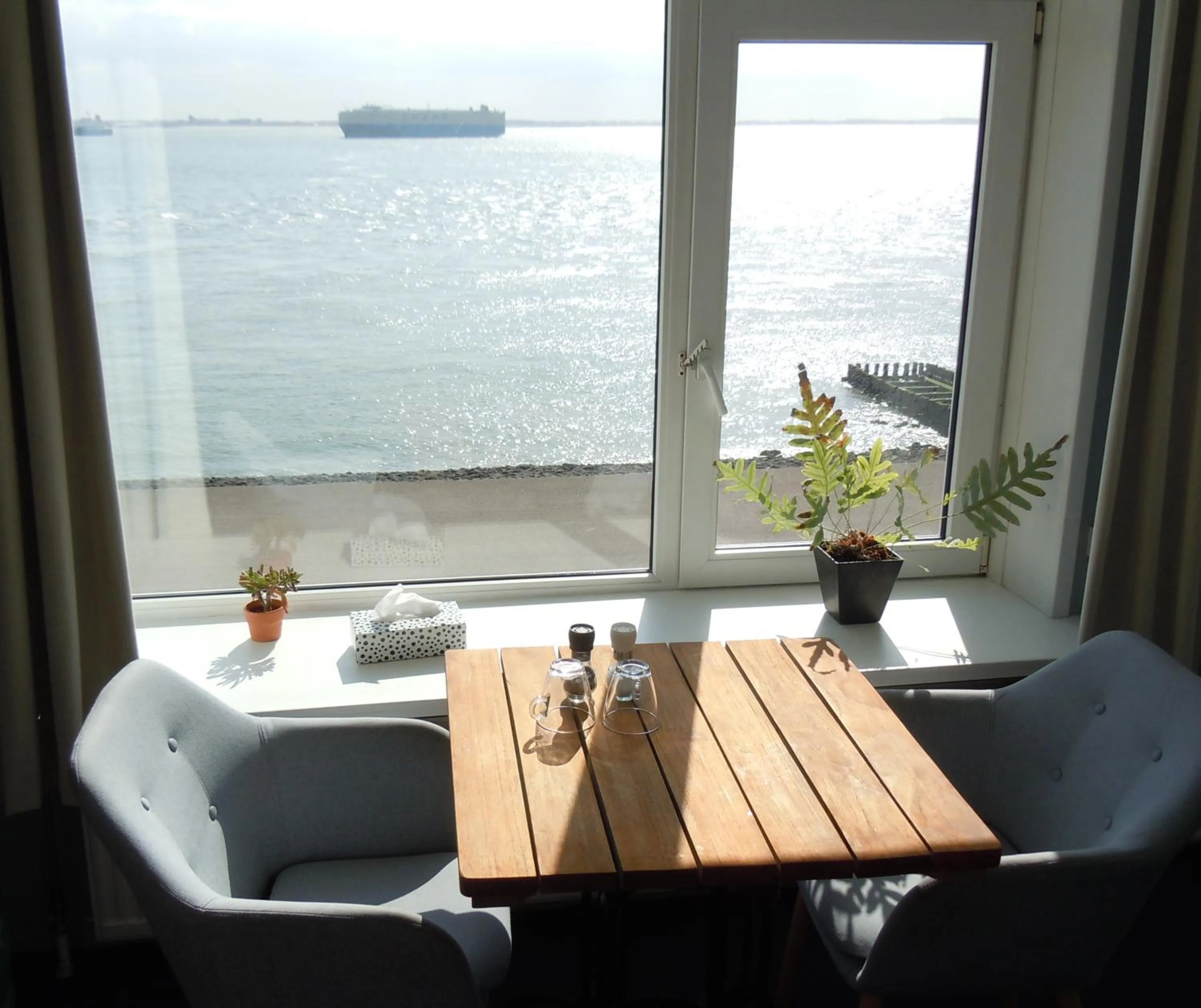 Sea view in Belgische Loodsensociëteit