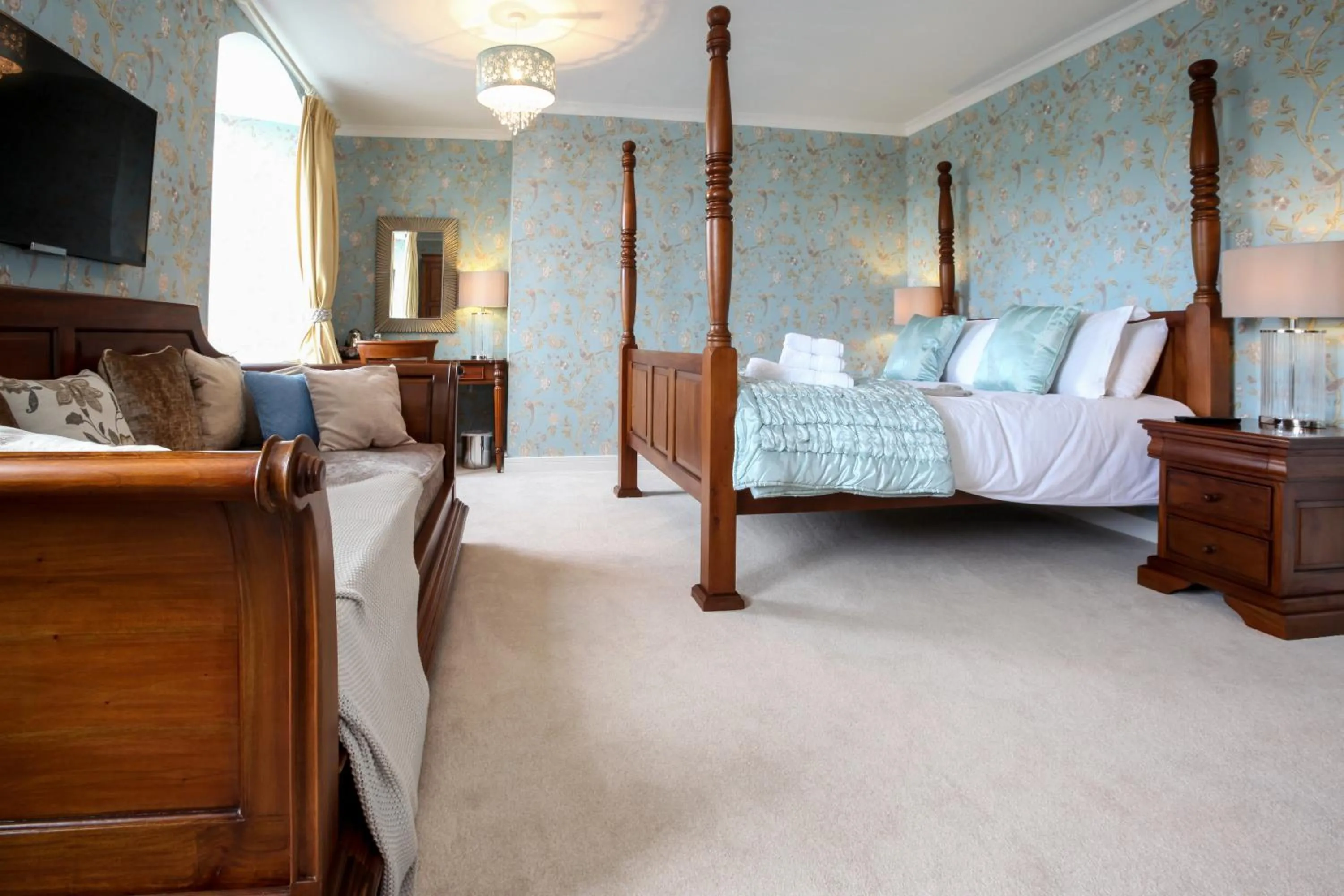 Photo of the whole room, Bed in Notley Arms Inn Exmoor National Park