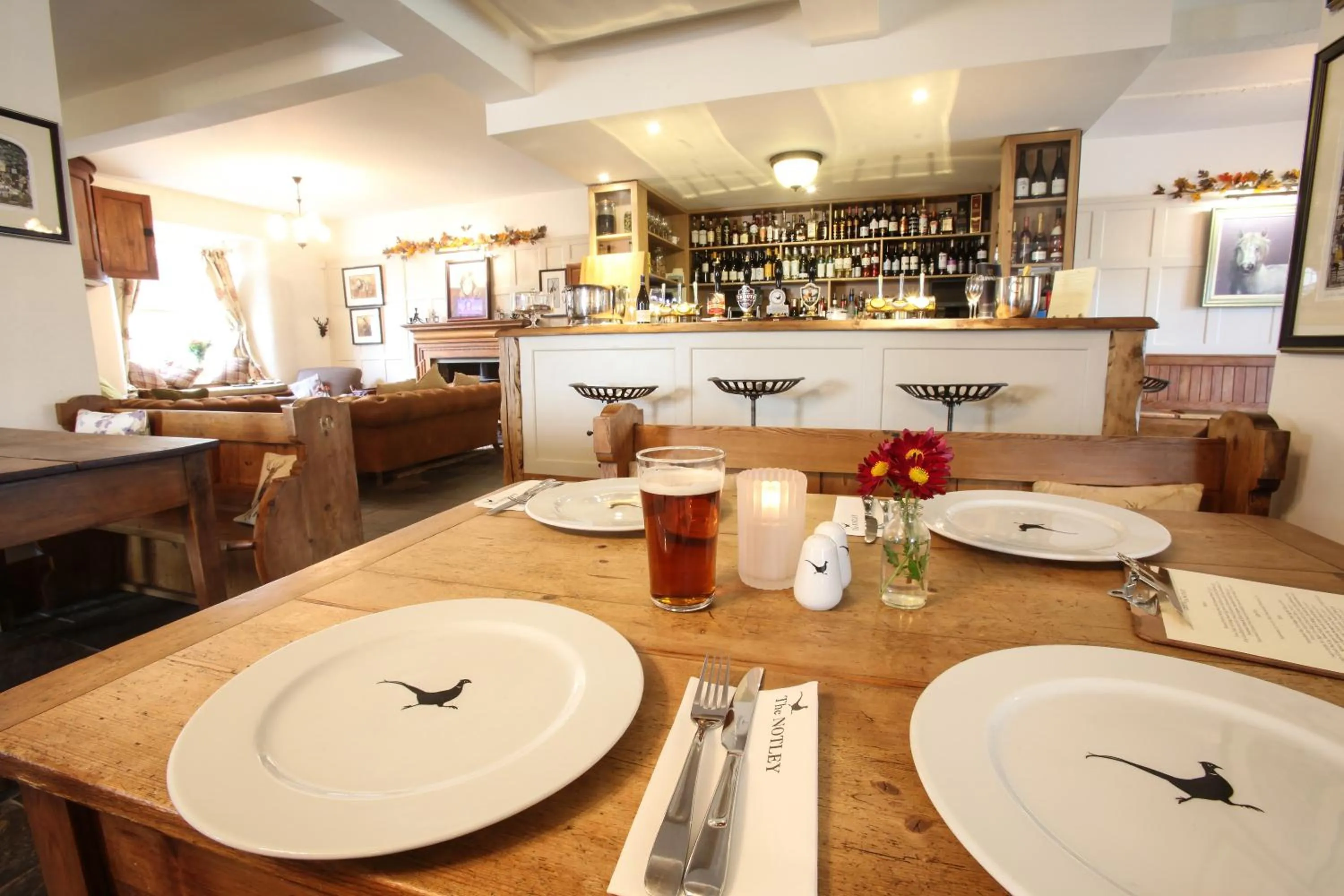 Restaurant/places to eat in Notley Arms Inn Exmoor National Park