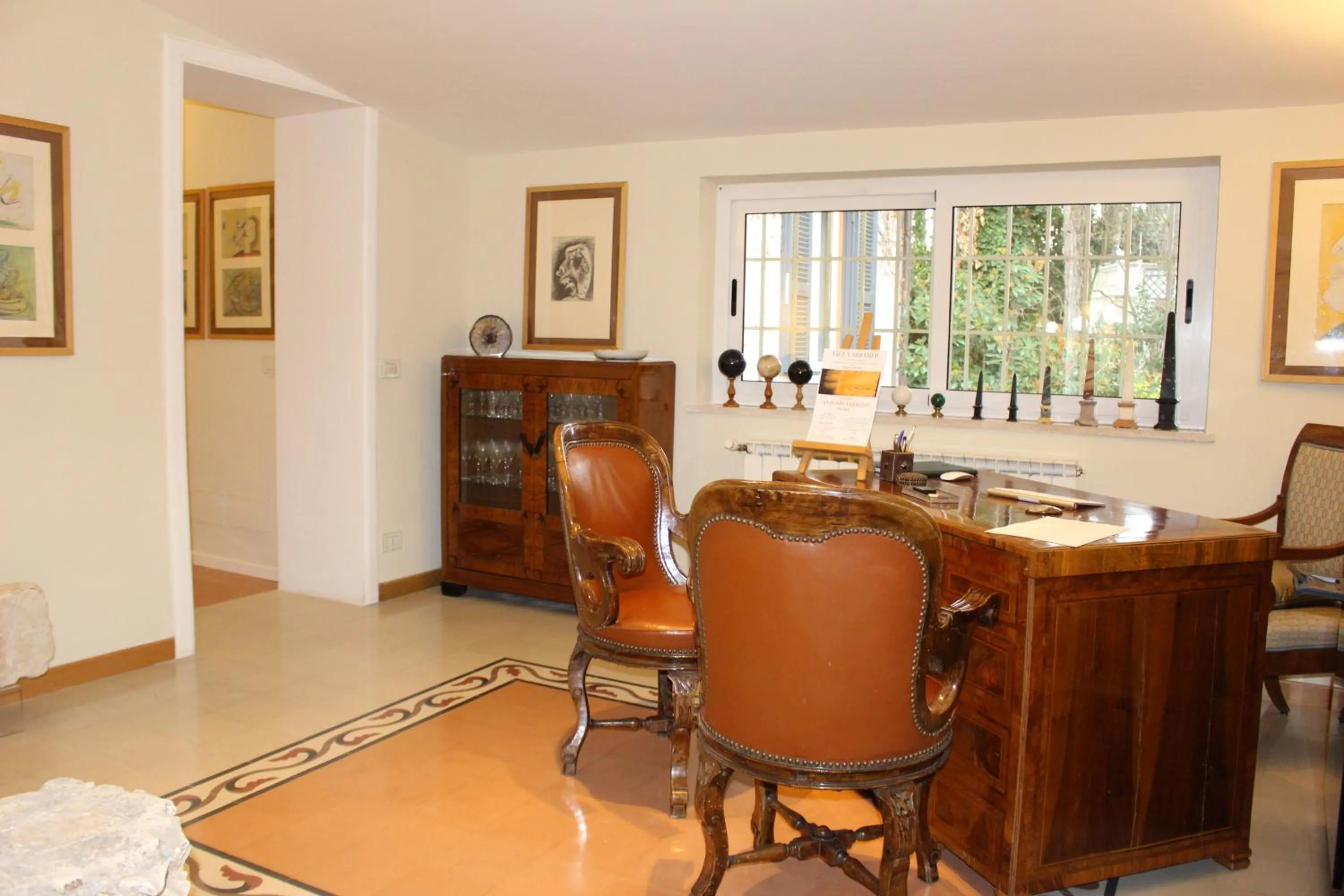 Lobby or reception in Villa Abbamer