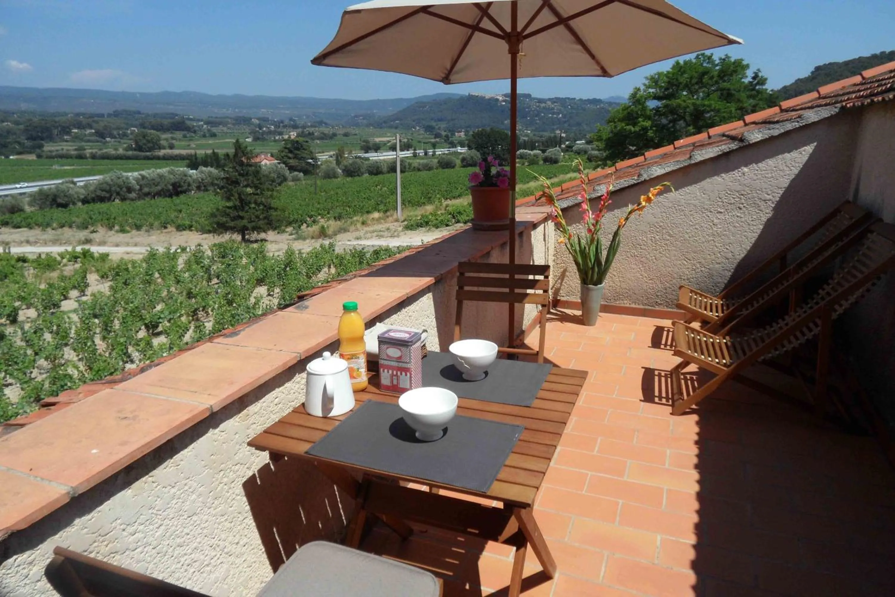 Balcony/Terrace in La Galline