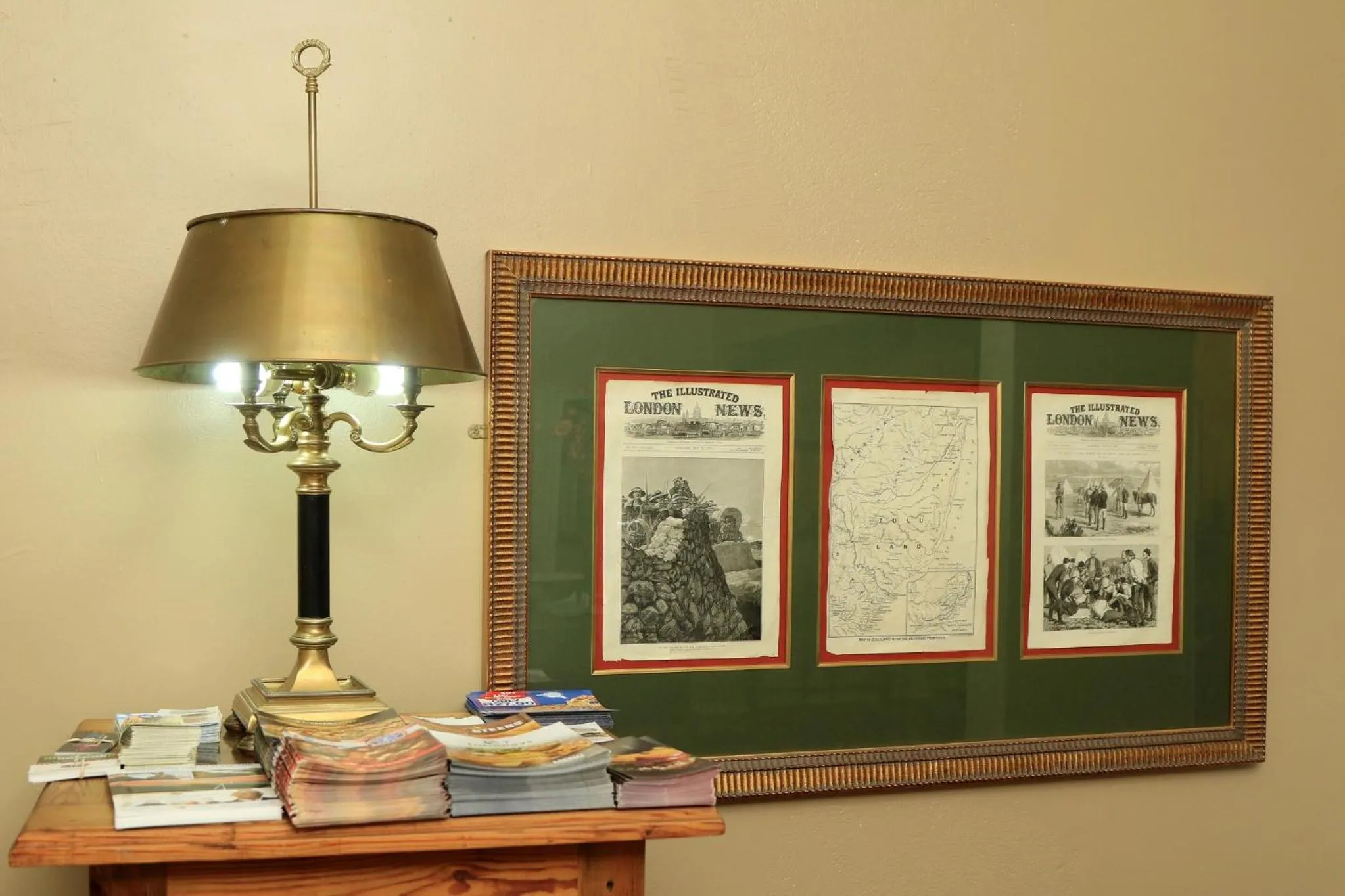 Decorative detail in Oxford Lodge Vryheid