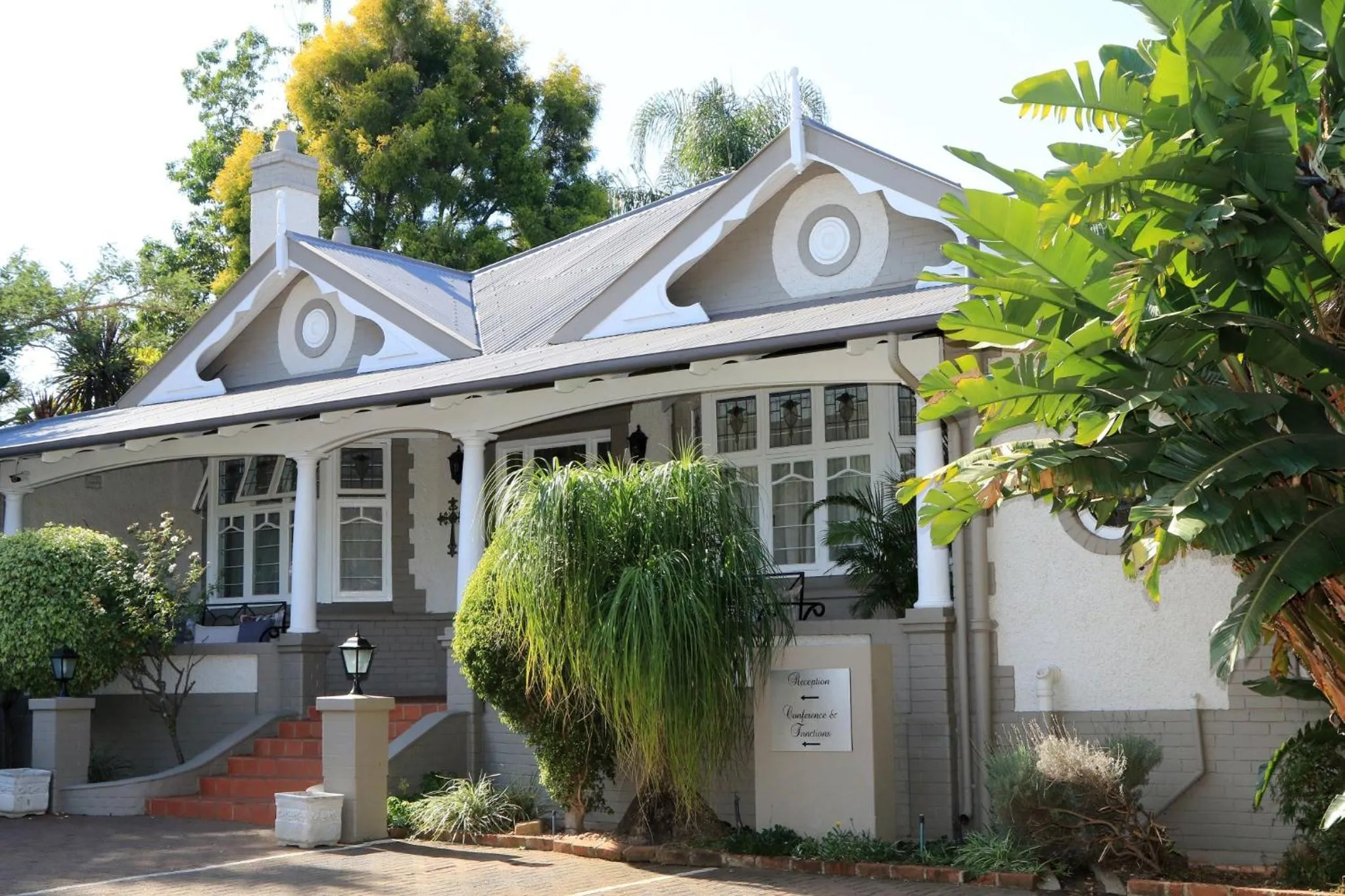 Garden in Oxford Lodge Vryheid