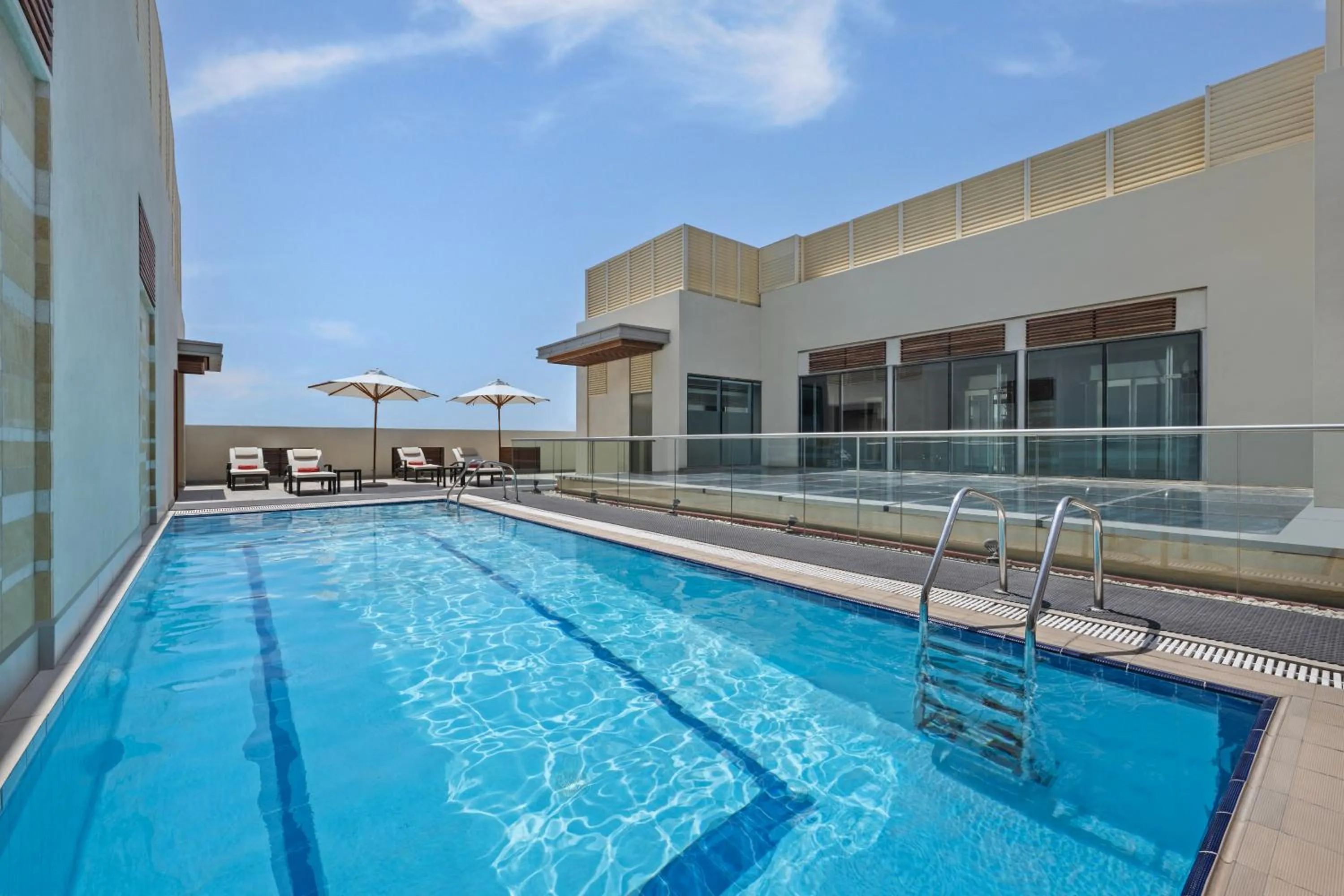 Pool view in Centro Capital Doha - By Rotana