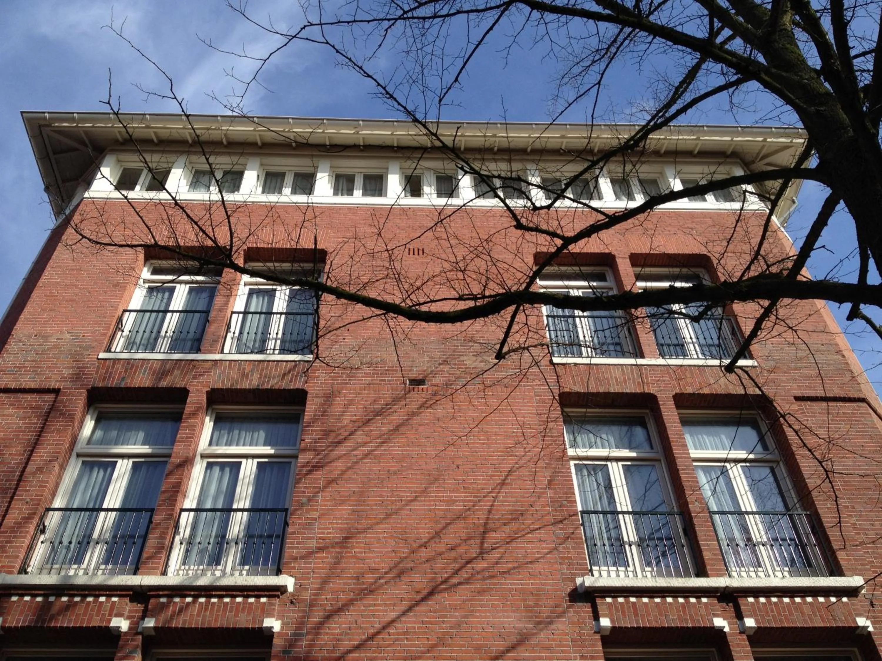 Facade/entrance in Dutch Design Hotel Vondelpark
